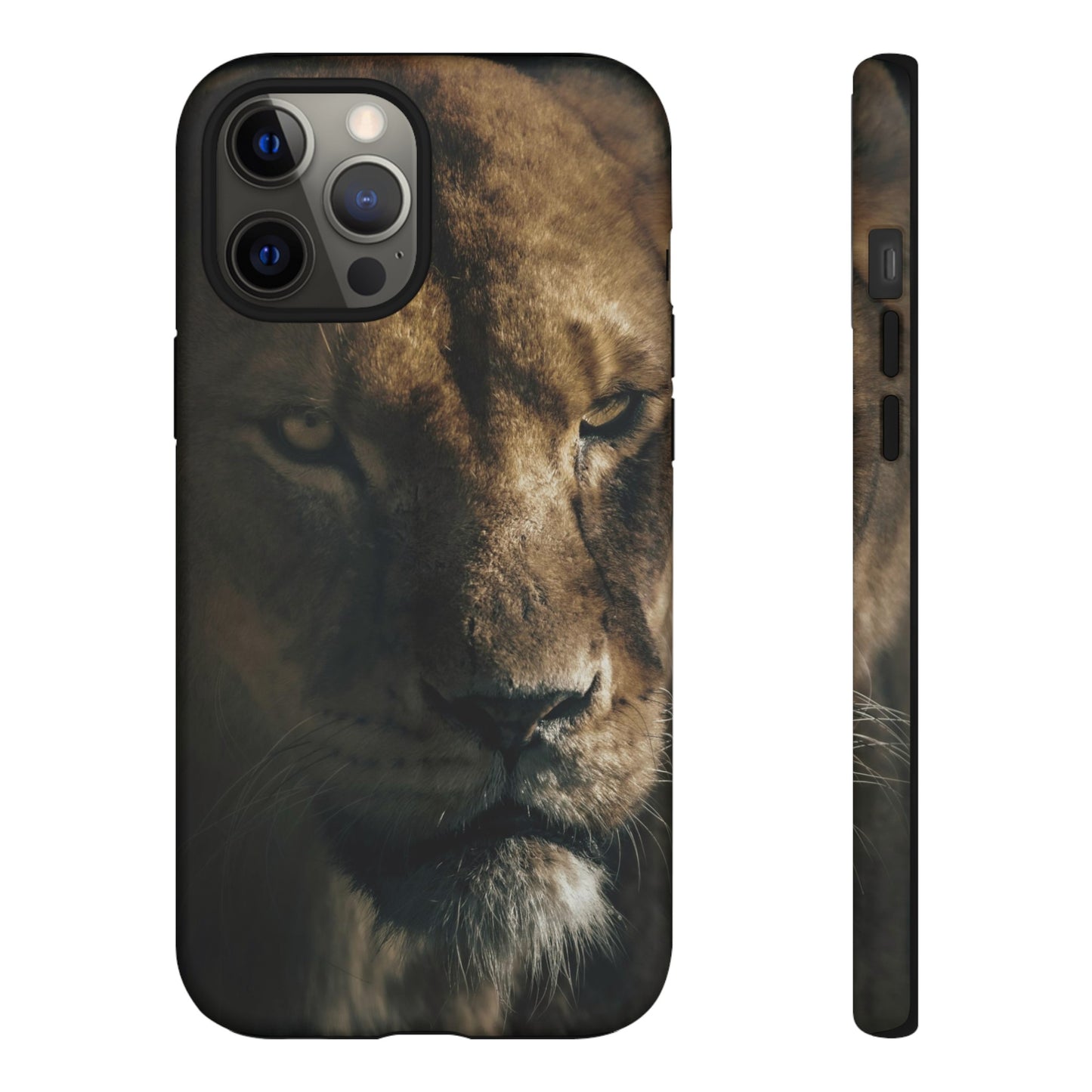 Lion Wallpaper Phone Case | iPhone 15 Plus/ Pro, 14, 13, 12| Google Pixel 7, Pro, 5| Samsung Galaxy S23 All Major Phone Models