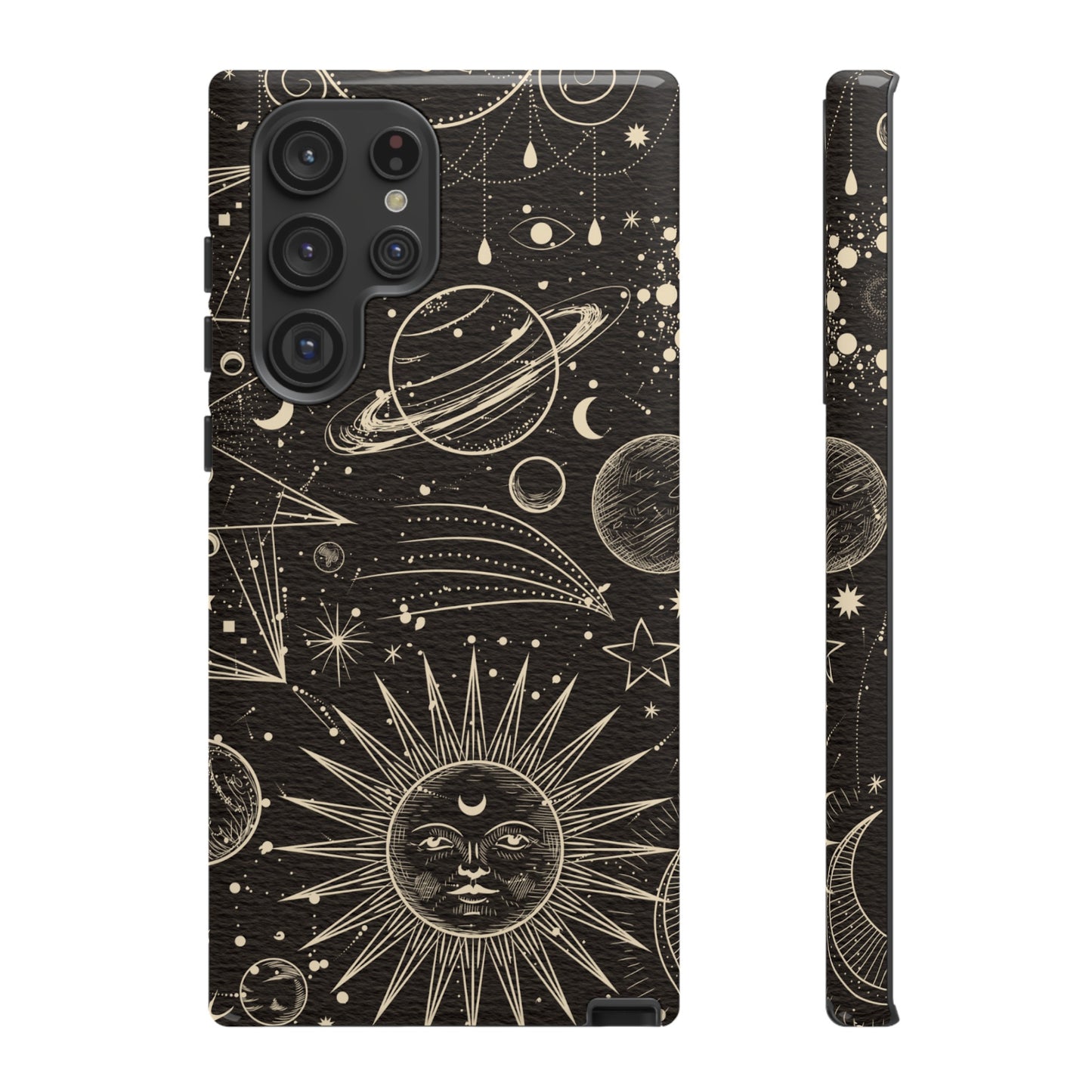 Golden Universe Wallpaper Phone Case | iPhone 15 Plus/ Pro, 14, 13, 12| Google Pixel 7, Pro, 5| Samsung Galaxy S23 All Major Phone Models