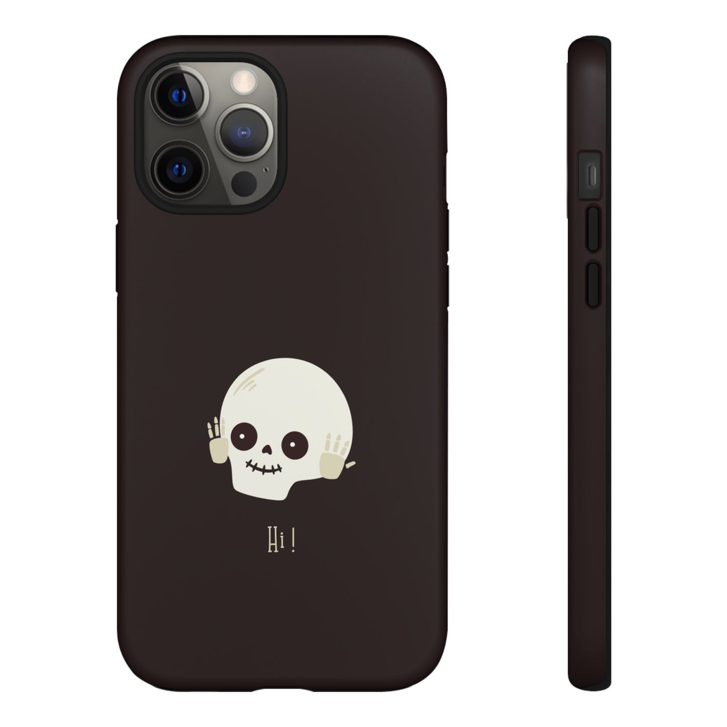 Hello Skull Phone Case | iPhone 15 Plus/ Pro, 14, 13, 12| Google Pixel 7, Pro, 5| Samsung Galaxy S23 All Major Phone Models