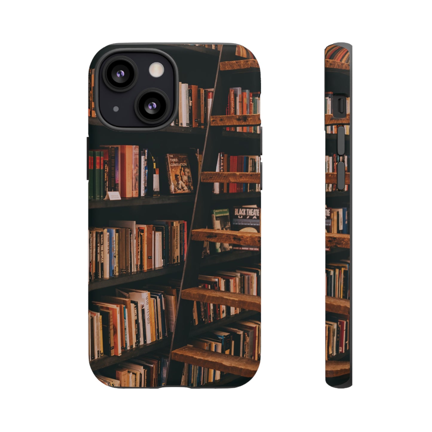 Bookcase Wallpaper Phone Case | iPhone 15 Plus/ Pro, 14, 13, 12| Google Pixel 7, Pro, 5| Samsung Galaxy S23 All Major Phone Models