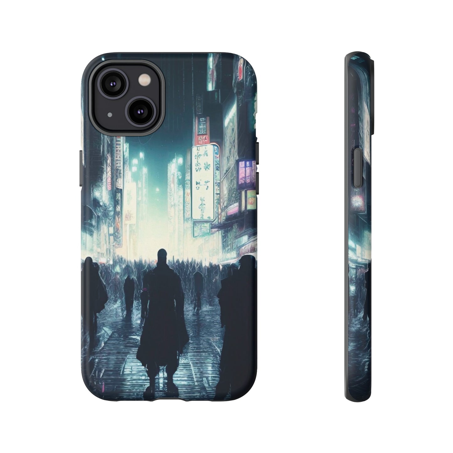 Strangers in the City Wallpaper Phone Case | iPhone 15 Plus/ Pro, 14, 13, 12| Google Pixel 7, Pro, 5| Samsung Galaxy S23 All Major Phone Models