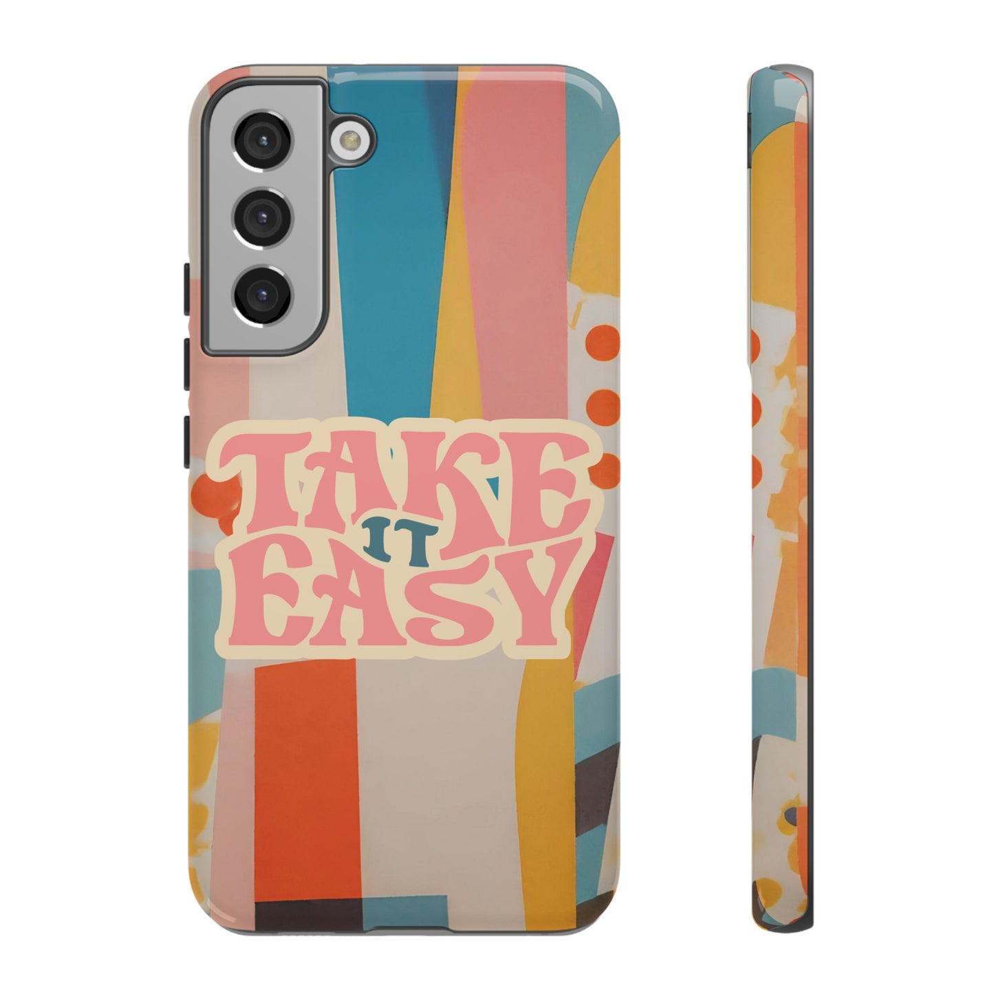 Take It Easy Wallpaper Phone Case | iPhone 15 Plus/ Pro, 14, 13, 12| Google Pixel 7, Pro, 5| Samsung Galaxy S23 All Major Phone Models