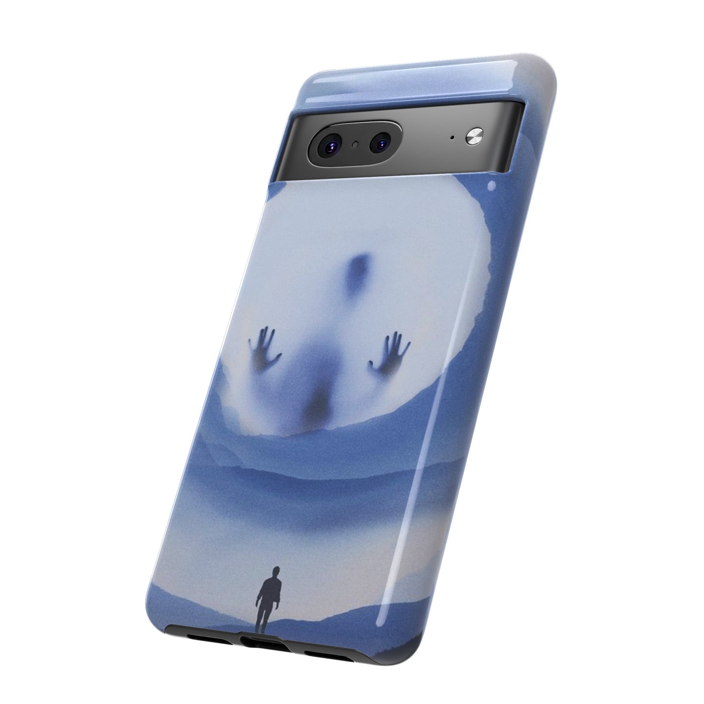 Alien Encounter Wallpaper Phone Case | iPhone 15 Plus/ Pro, 14, 13, 12| Google Pixel 7, Pro, 5| Samsung Galaxy S23 All Major Phone Models