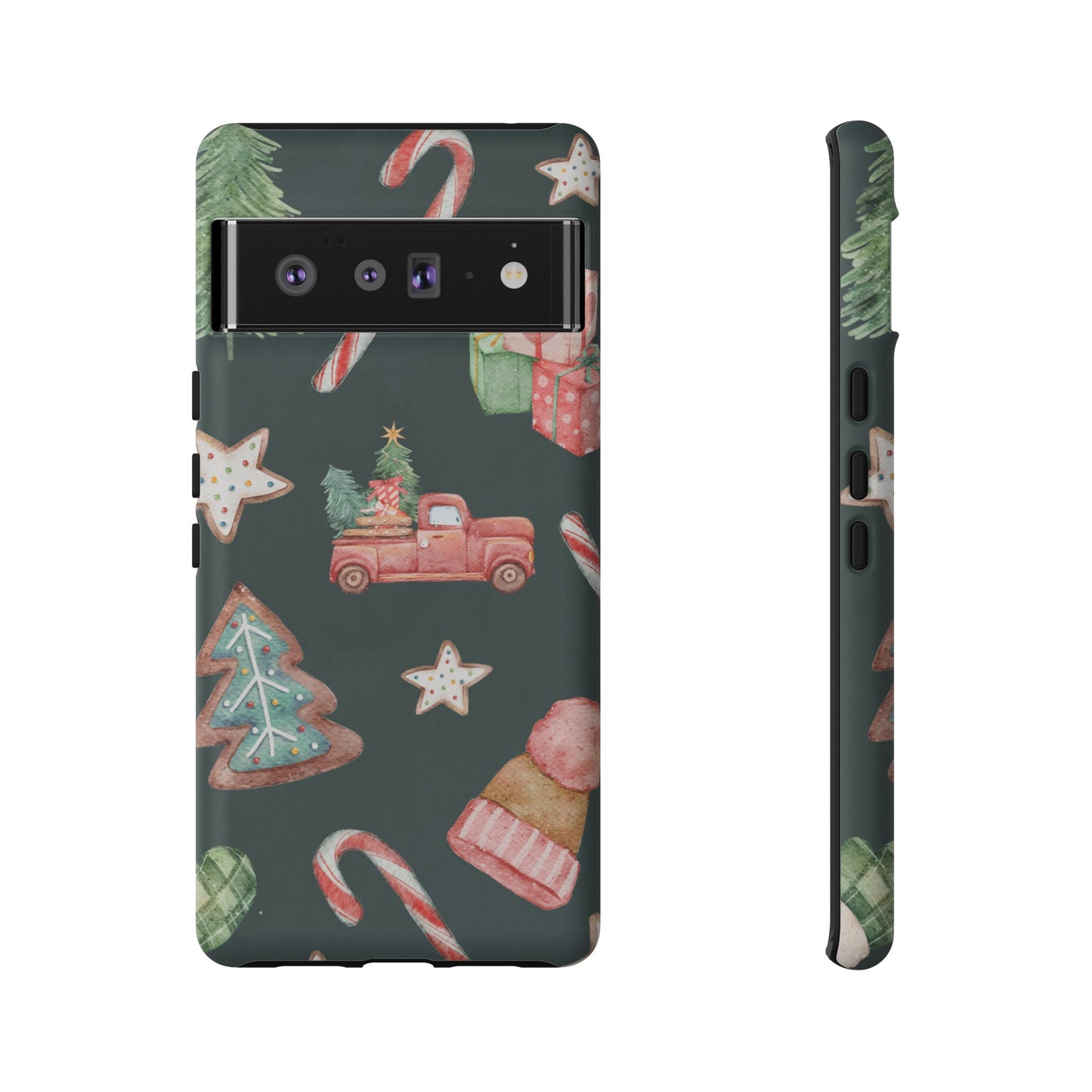 Festive Christmas Wallpaper Phone Case | iPhone 15 Plus/ Pro, 14, 13, 12| Google Pixel 7, Pro, 5| Samsung Galaxy S23 All Major Phone Models