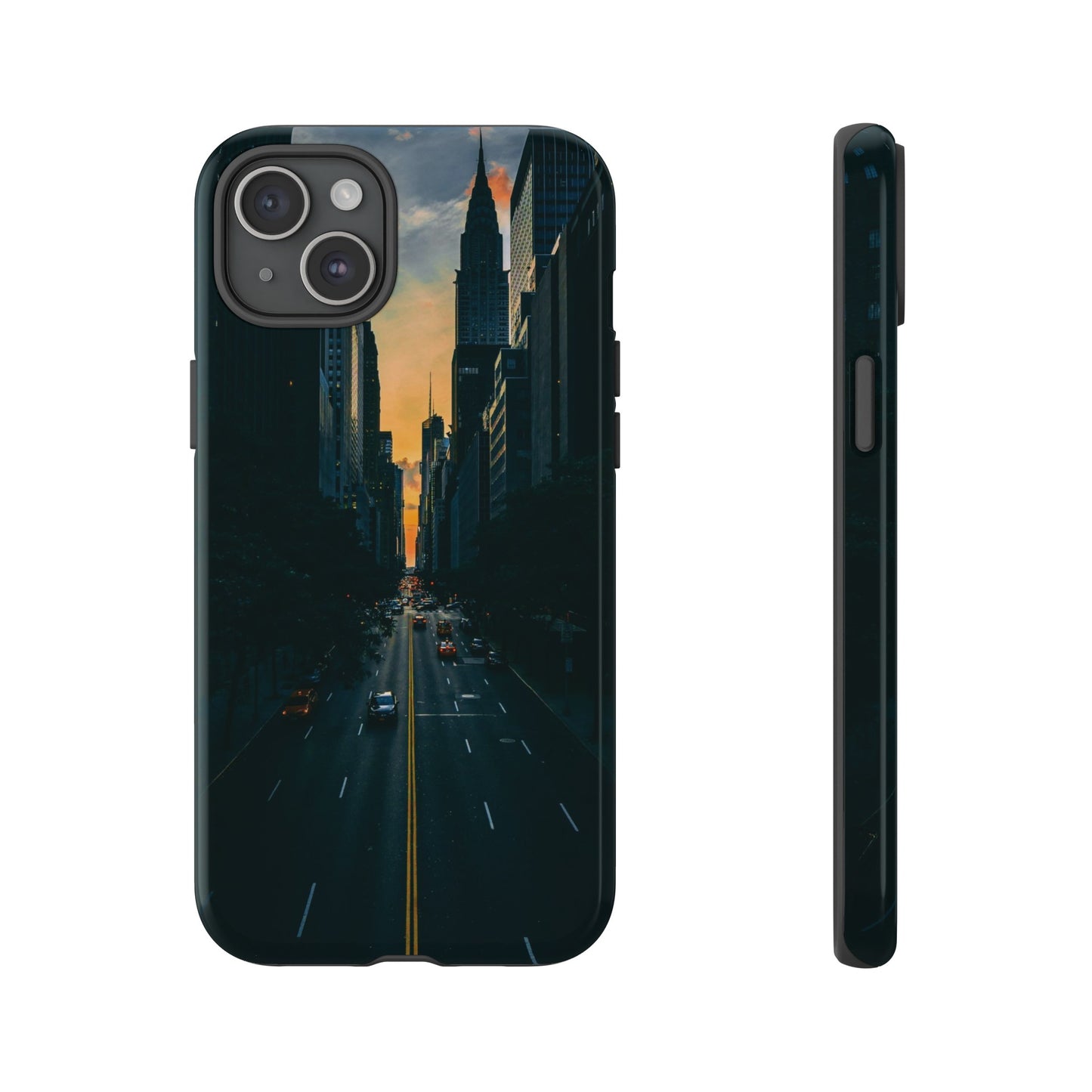 City Sunset Wallpaper Phone Case | iPhone 15 Plus/ Pro, 14, 13, 12| Google Pixel 7, Pro, 5| Samsung Galaxy S23 All Major Phone Models