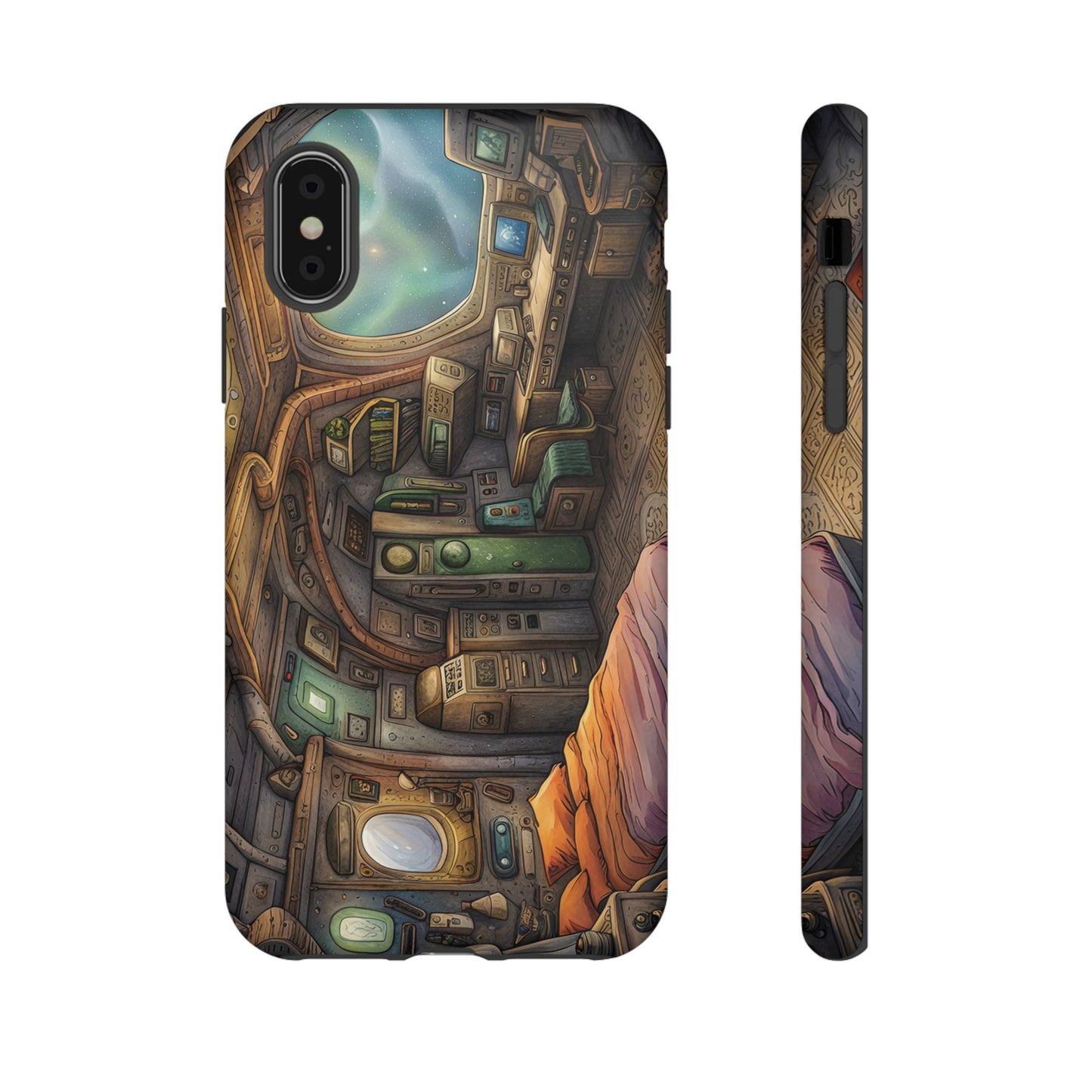 Cosy Spaceship Wallpaper Phone Case | iPhone 15 Plus/ Pro, 14, 13, 12| Google Pixel 7, Pro, 5| Samsung Galaxy S23 All Major Phone Models