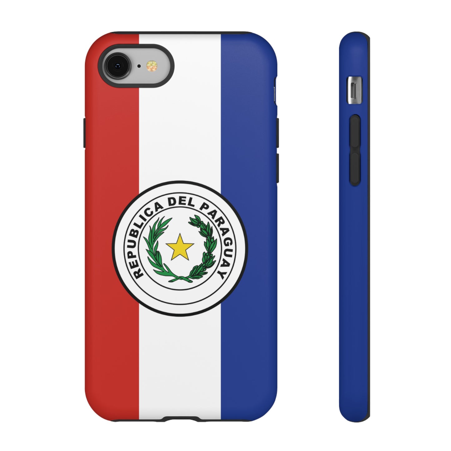 Paraguay Flag Phone Case | iPhone 15 Plus/ Pro, 14, 13, 12| Google Pixel 7, Pro, 5| Samsung Galaxy S23 All Major Phone Models