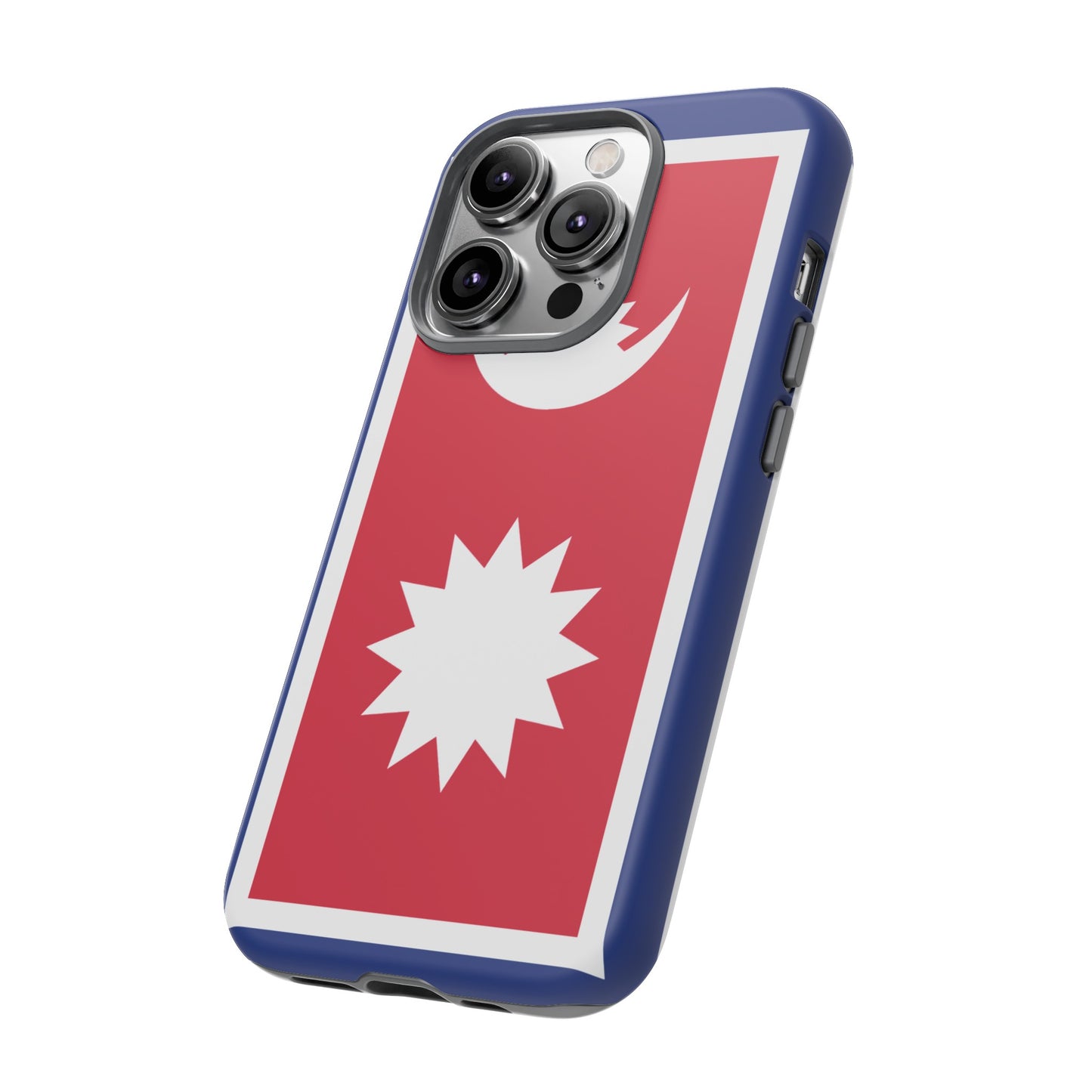 Nepal Flag Phone Case | iPhone 15 Plus/ Pro, 14, 13, 12| Google Pixel 7, Pro, 5| Samsung Galaxy S23 All Major Phone Models