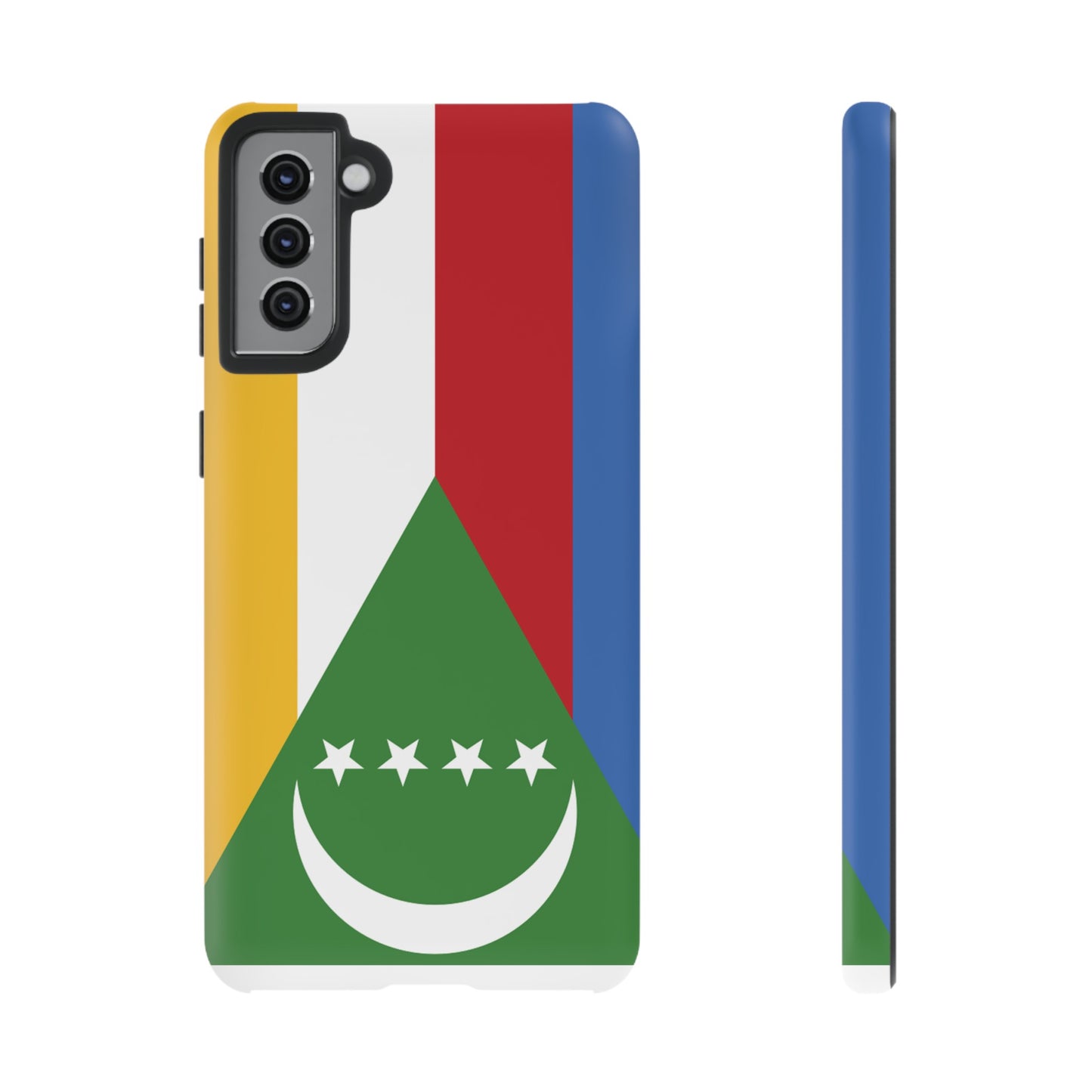 Comoros Flag Phone Case | iPhone 15 Plus/ Pro, 14, 13, 12| Google Pixel 7, Pro, 5| Samsung Galaxy S23 All Major Phone Models