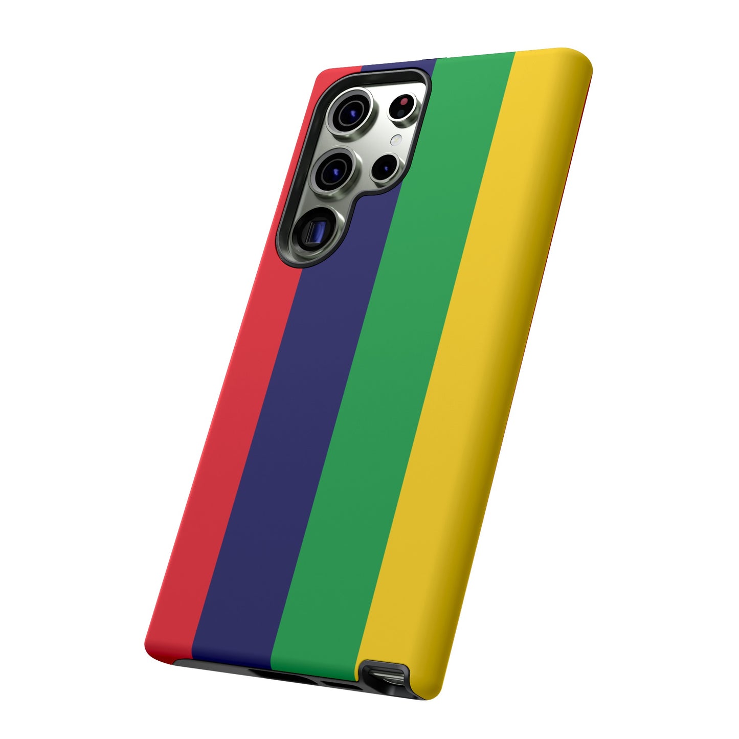 Mauritius Flag Phone Case | iPhone 15 Plus/ Pro, 14, 13, 12| Google Pixel 7, Pro, 5| Samsung Galaxy S23 All Major Phone Models