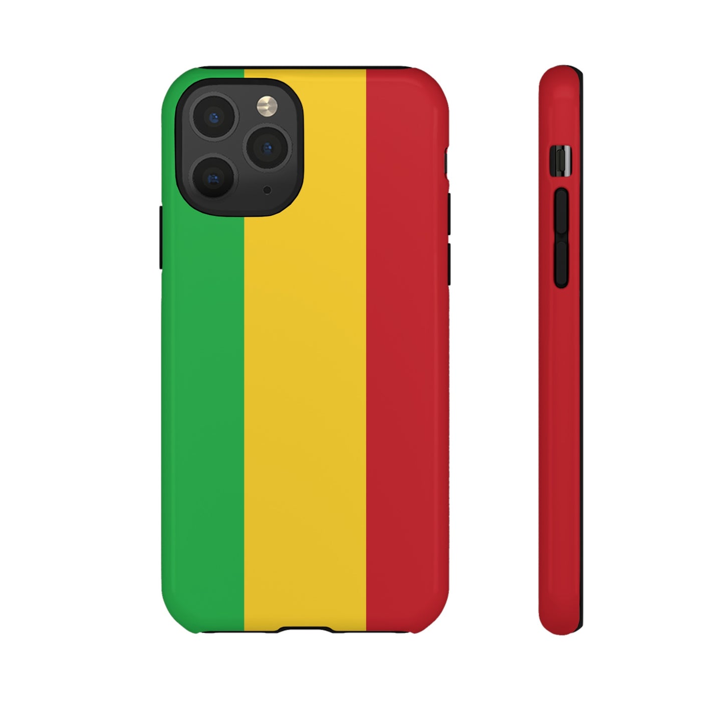 Mali Flag Phone Case | iPhone 15 Plus/ Pro, 14, 13, 12| Google Pixel 7, Pro, 5| Samsung Galaxy S23 All Major Phone Models