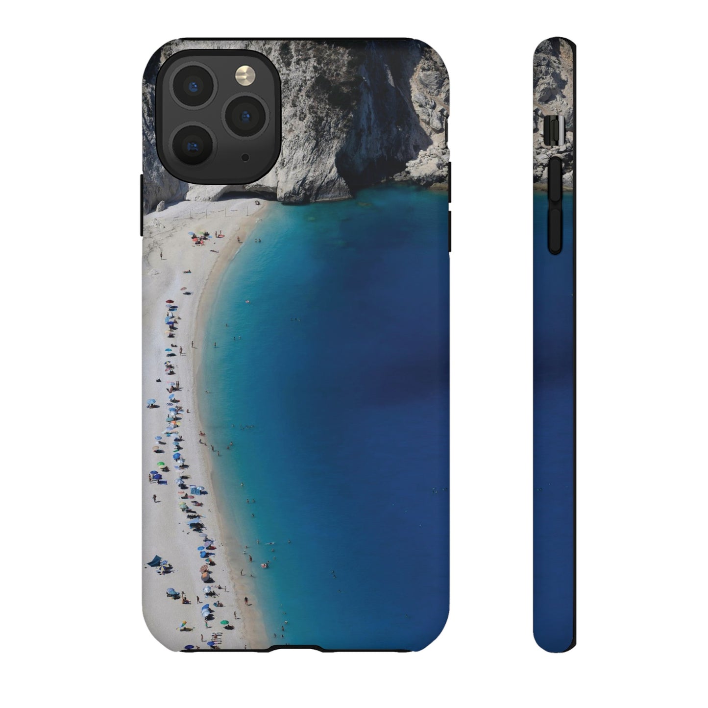 Blue Beach Wallpaper Phone Case | iPhone 15 Plus/ Pro, 14, 13, 12| Google Pixel 7, Pro, 5| Samsung Galaxy S23 All Major Phone Models