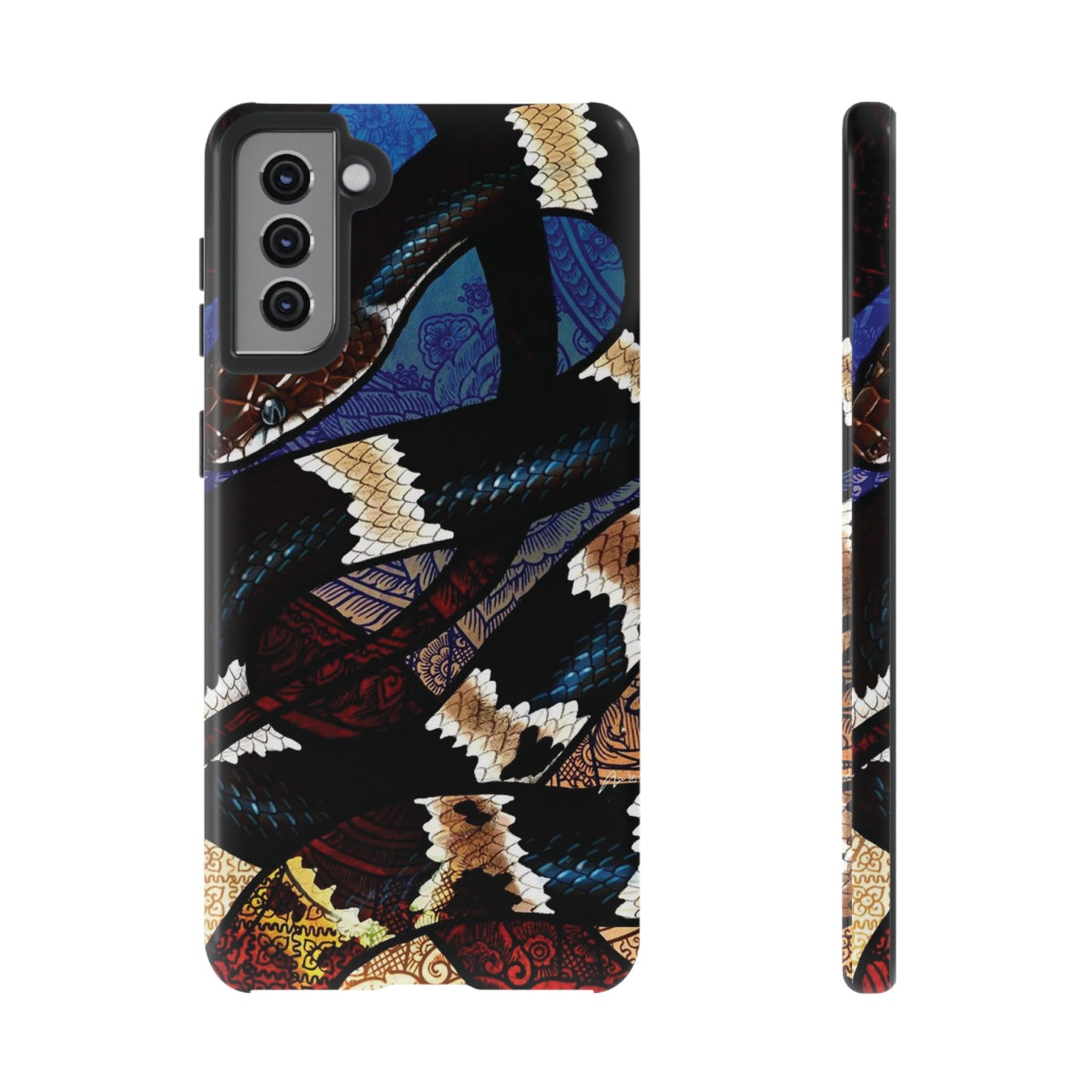 Snake Wallpaper Phone Case | iPhone 15 Plus/ Pro, 14, 13, 12| Google Pixel 7, Pro, 5| Samsung Galaxy S23 All Major Phone Models