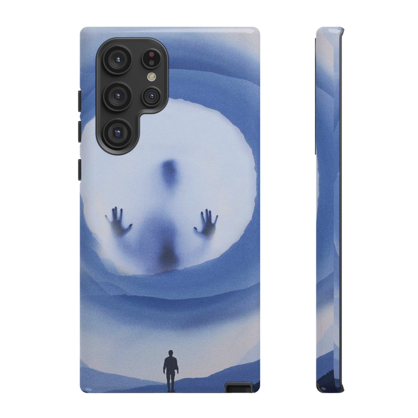 Alien Encounter Wallpaper Phone Case | iPhone 15 Plus/ Pro, 14, 13, 12| Google Pixel 7, Pro, 5| Samsung Galaxy S23 All Major Phone Models