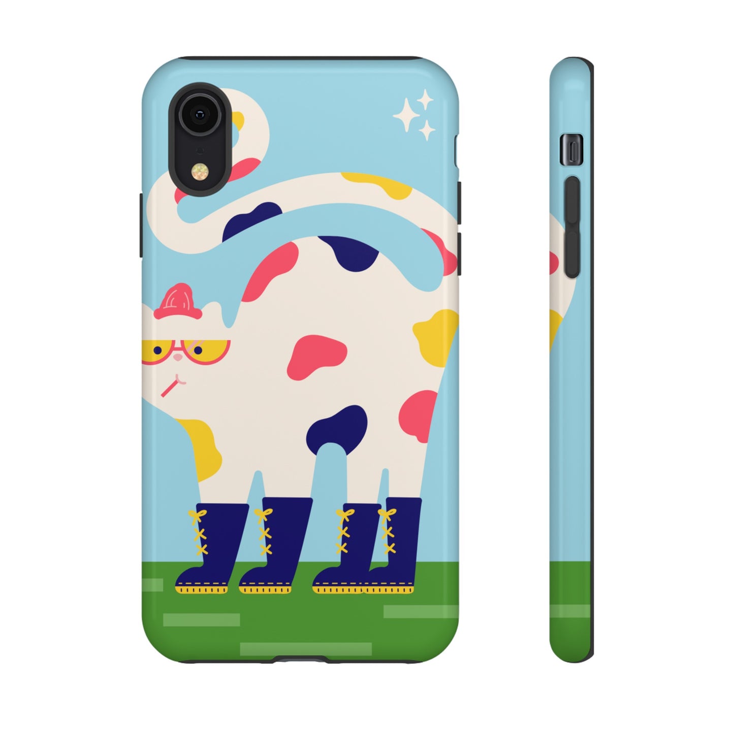 Rainboot Cat Phone Case | iPhone 15 Plus/ Pro, 14, 13, 12| Google Pixel 7, Pro, 5| Samsung Galaxy S23 All Major Phone Models