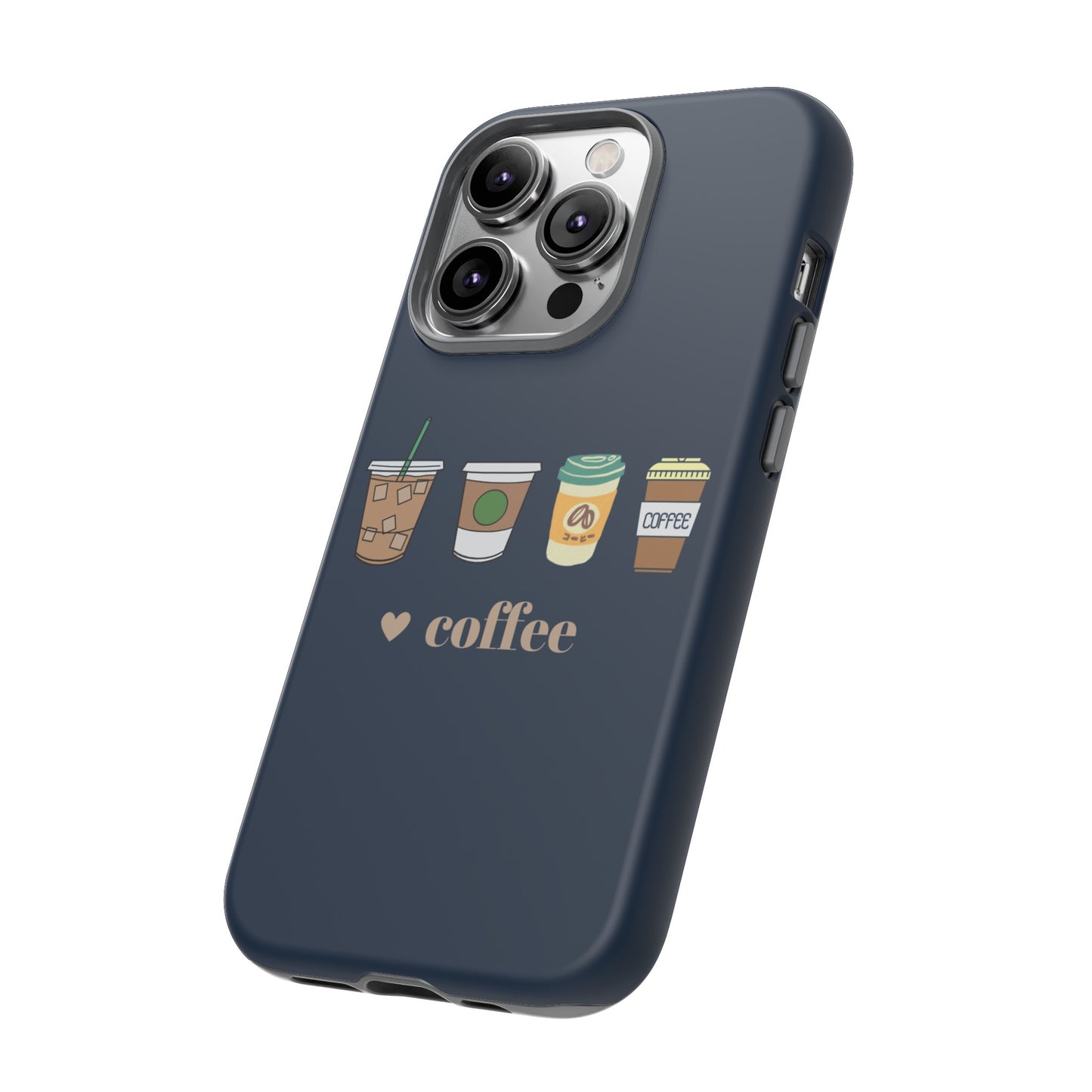 Coffee Wallpaper Phone Case | iPhone 15 Plus/ Pro, 14, 13, 12| Google Pixel 7, Pro, 5| Samsung Galaxy S23 All Major Phone Models