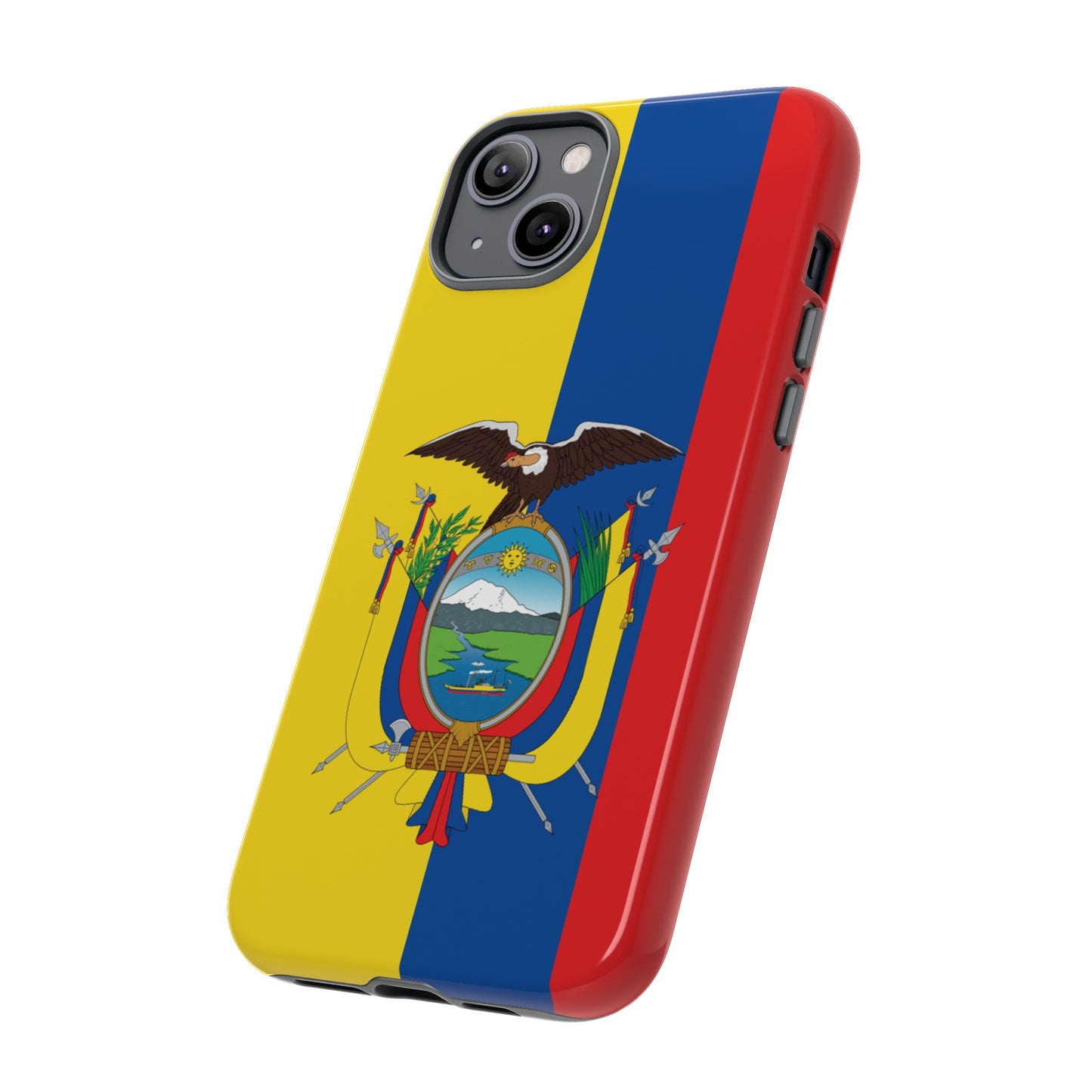 Ecuador Flag Phone Case | iPhone 15 Plus/ Pro, 14, 13, 12| Google Pixel 7, Pro, 5| Samsung Galaxy S23 All Major Phone Models