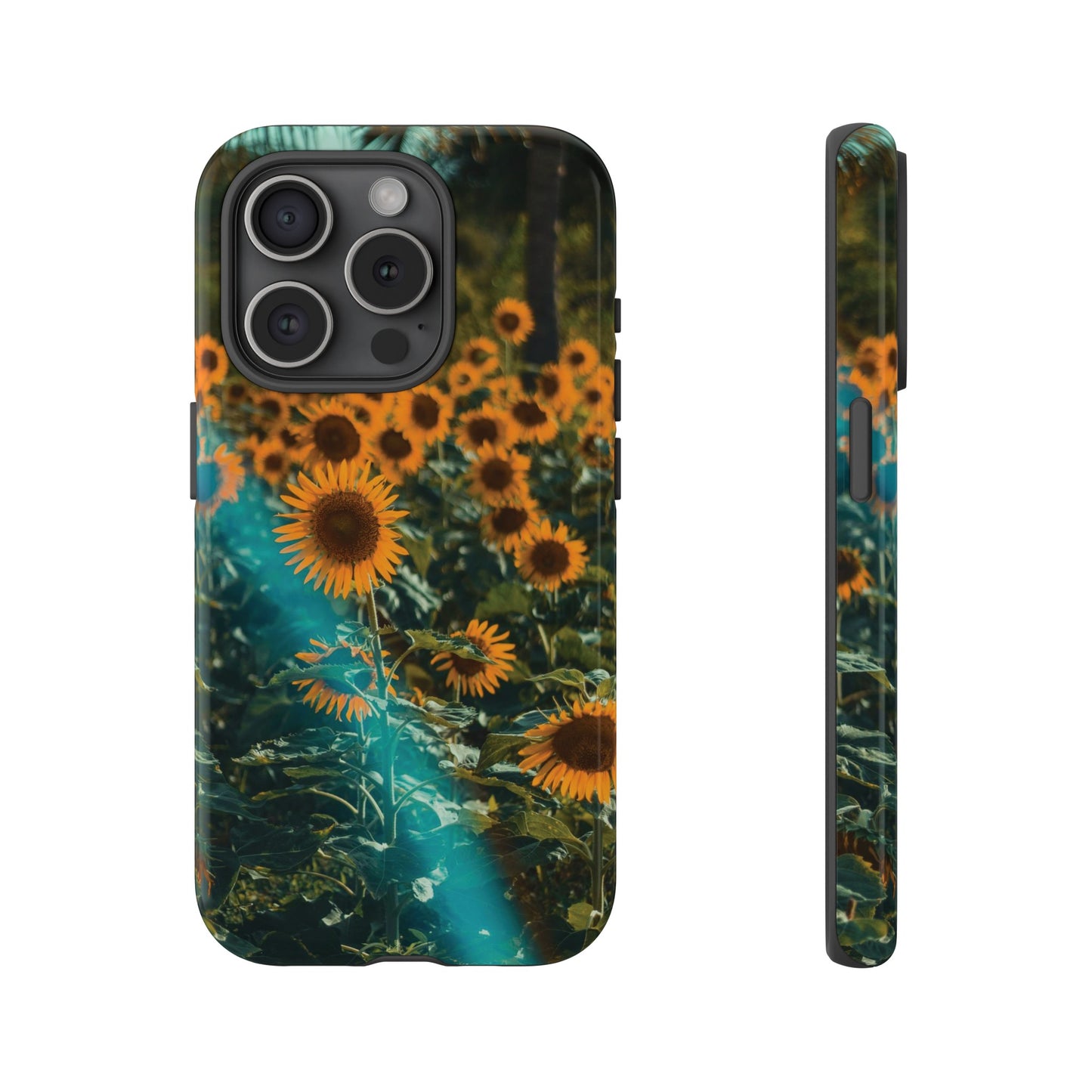 Sunflower Field Wallpaper Phone Case | iPhone 15 Plus/ Pro, 14, 13, 12| Google Pixel 7, Pro, 5| Samsung Galaxy S23 All Major Phone Models