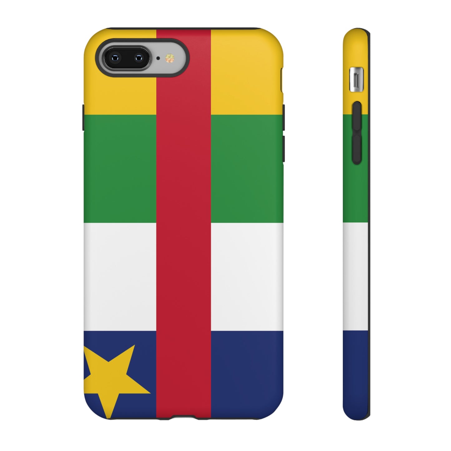 Central African Republic Flag Phone Case | iPhone 15 Plus/ Pro, 14, 13, 12| Google Pixel 7, Pro, 5| Samsung Galaxy S23 All Major Phone Models