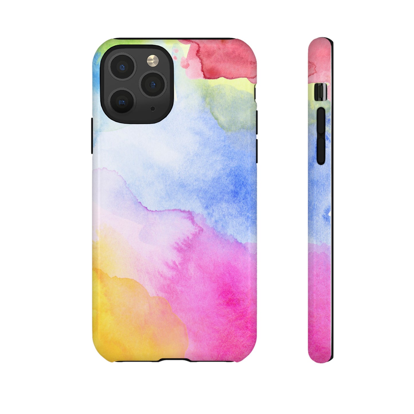 Watercolour Rainbow Phone Case | iPhone 15 Plus/ Pro, 14, 13, 12| Google Pixel 7, Pro, 5| Samsung Galaxy S23 All Major Phone Models