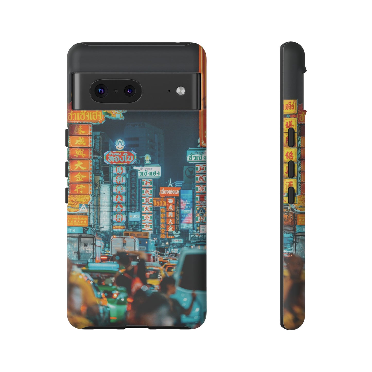 Neon Nightlife Wallpaper Phone Case | iPhone 15 Plus/ Pro, 14, 13, 12| Google Pixel 7, Pro, 5| Samsung Galaxy S23 All Major Phone Models