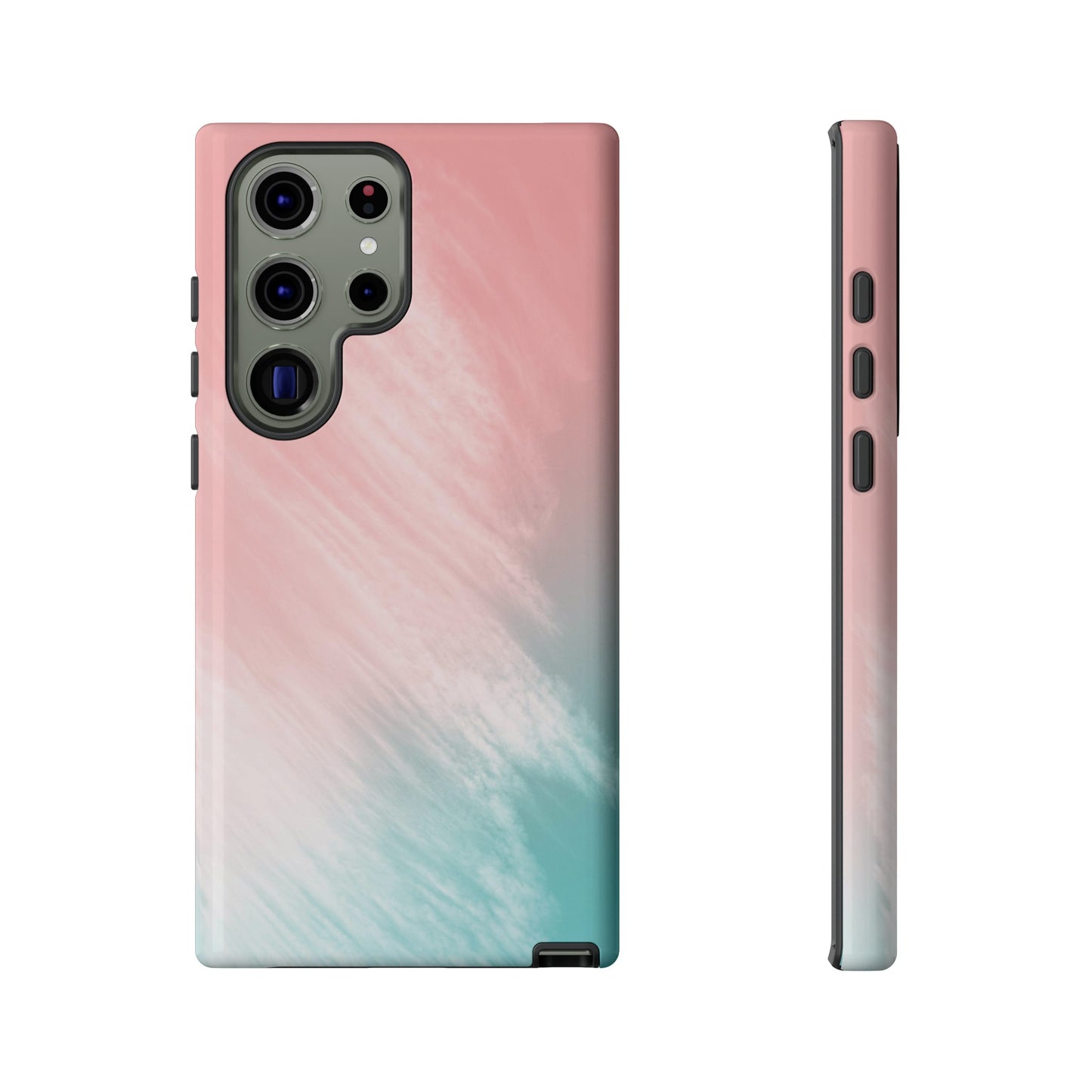 Soft Pink And Blue Wallpaper Phone Case | iPhone 15 Plus/ Pro, 14, 13, 12| Google Pixel 7, Pro, 5| Samsung Galaxy S23 All Major Phone Models