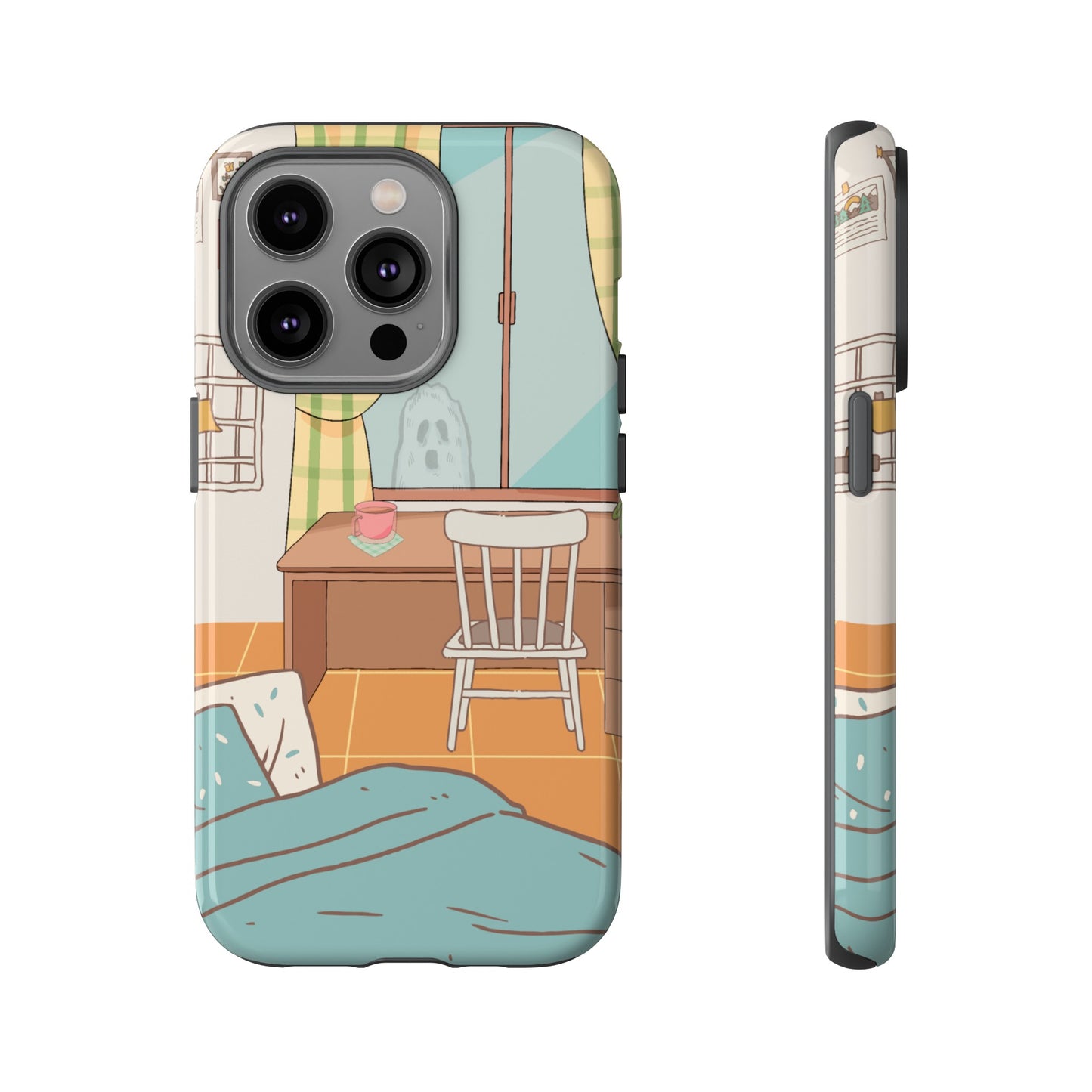 Ghost At The Window Wallpaper Phone Case | iPhone 15 Plus/ Pro, 14, 13, 12| Google Pixel 7, Pro, 5| Samsung Galaxy S23 All Major Phone Models