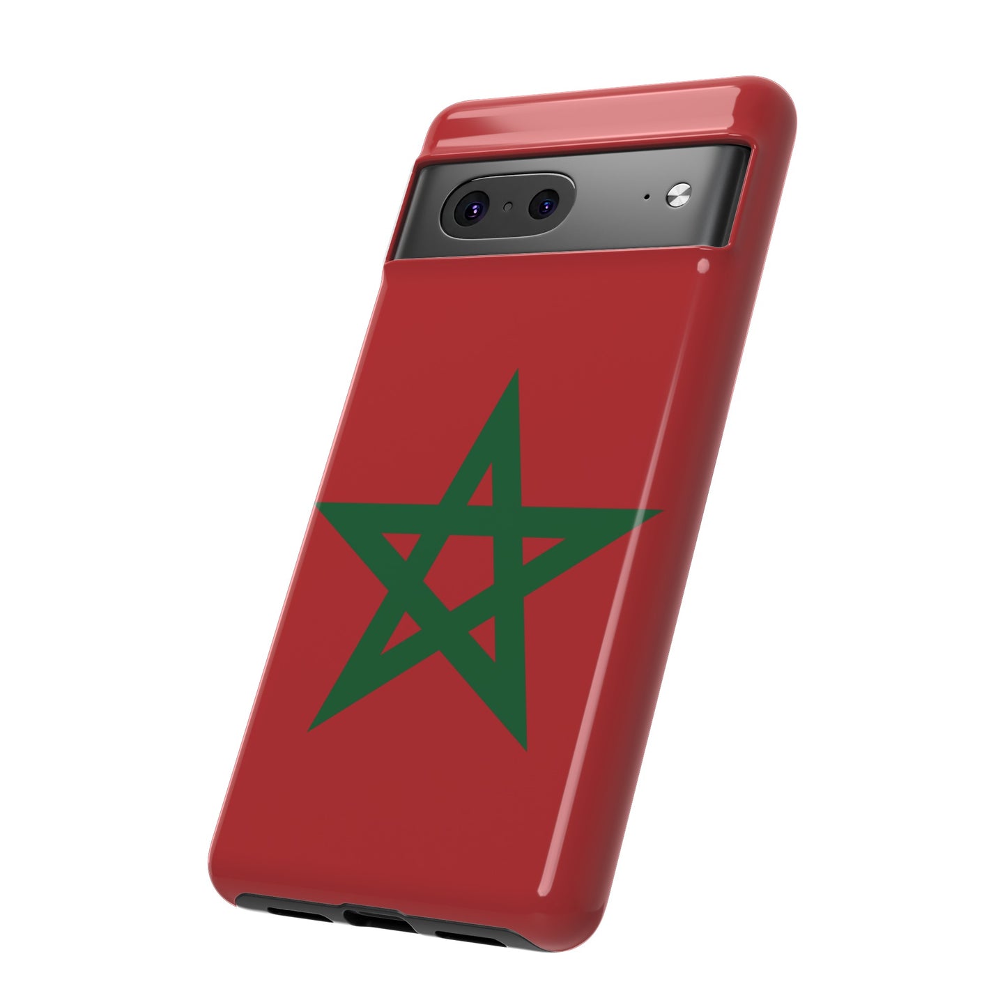 Morocco Flag Phone Case | iPhone 15 Plus/ Pro, 14, 13, 12| Google Pixel 7, Pro, 5| Samsung Galaxy S23 All Major Phone Models