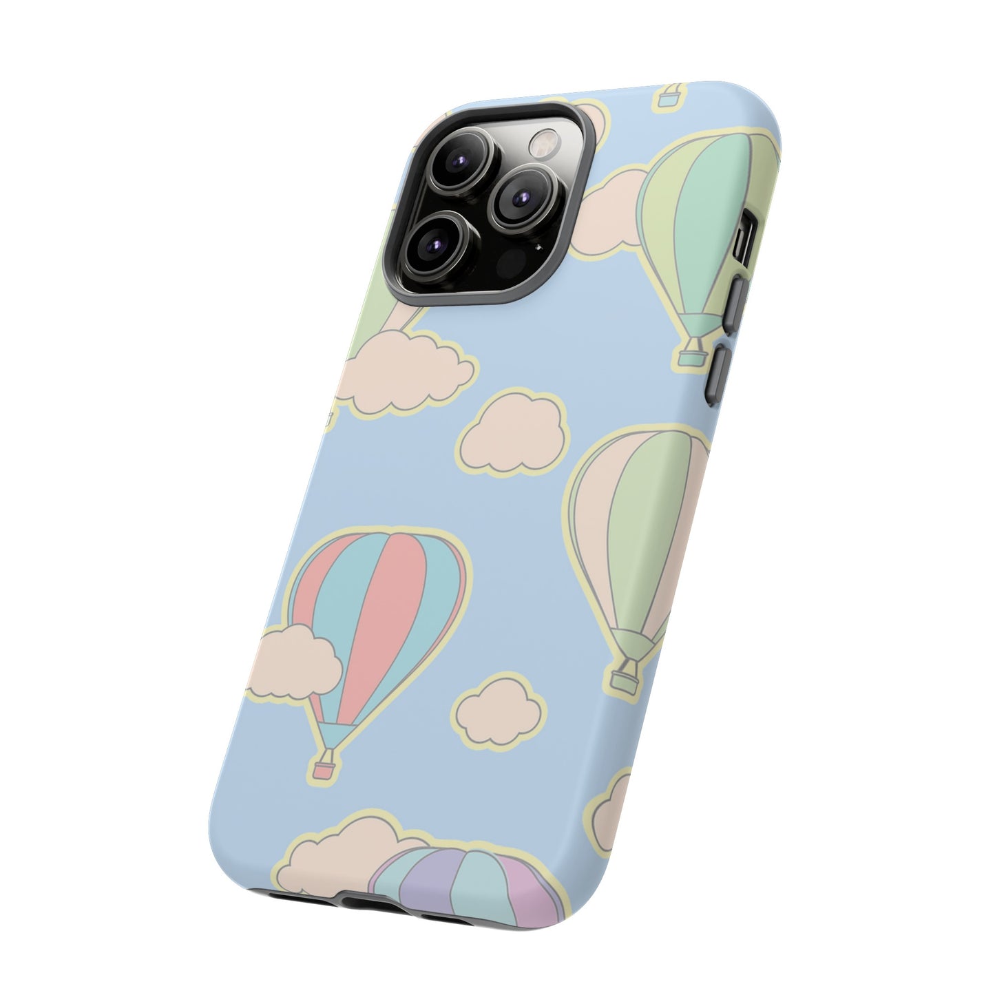 Hot Air Balloon Wallpaper Phone Case | iPhone 15 Plus/ Pro, 14, 13, 12| Google Pixel 7, Pro, 5| Samsung Galaxy S23 All Major Phone Models