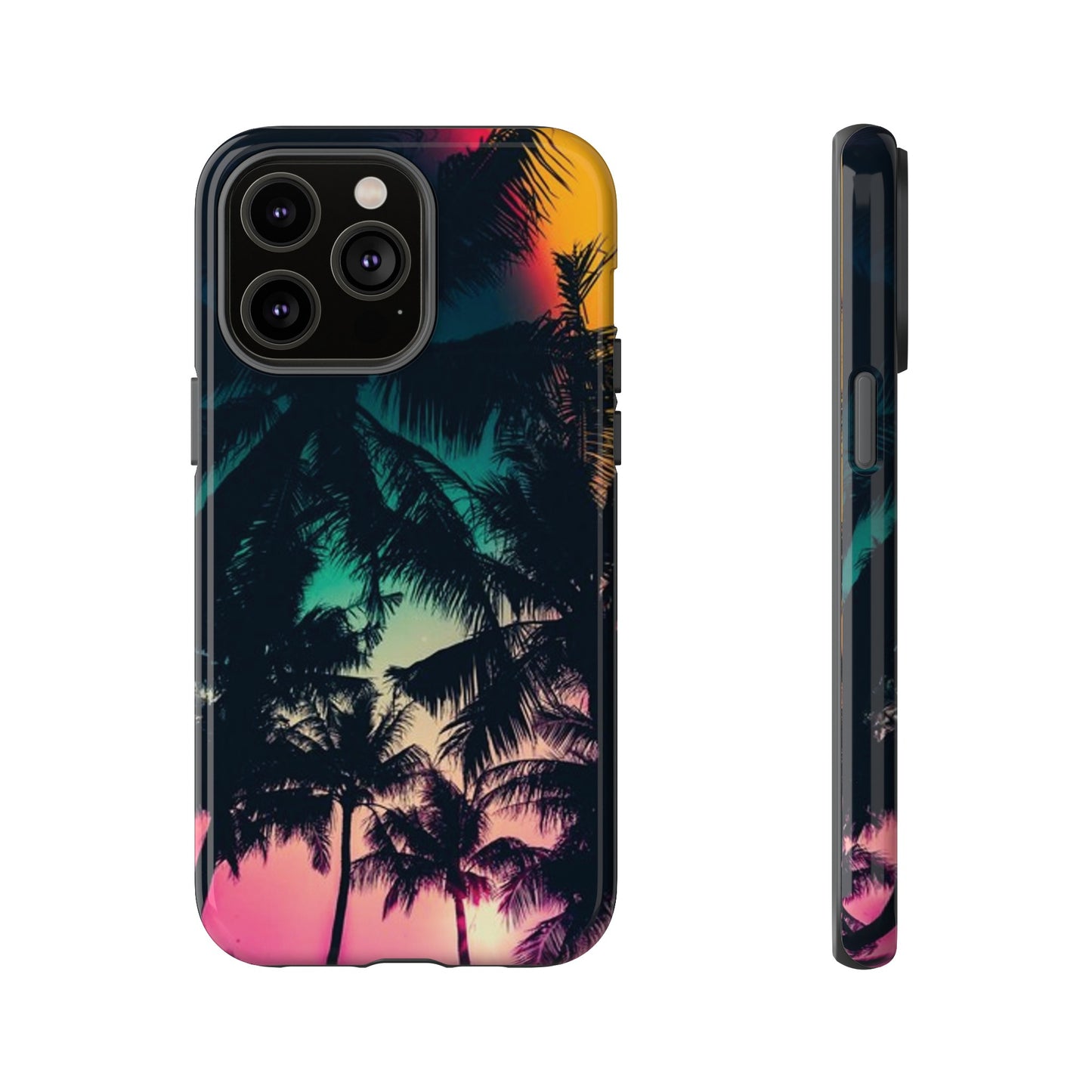 Palm Trees Wallpaper Phone Case | iPhone 15 Plus/ Pro, 14, 13, 12| Google Pixel 7, Pro, 5| Samsung Galaxy S23 All Major Phone Models