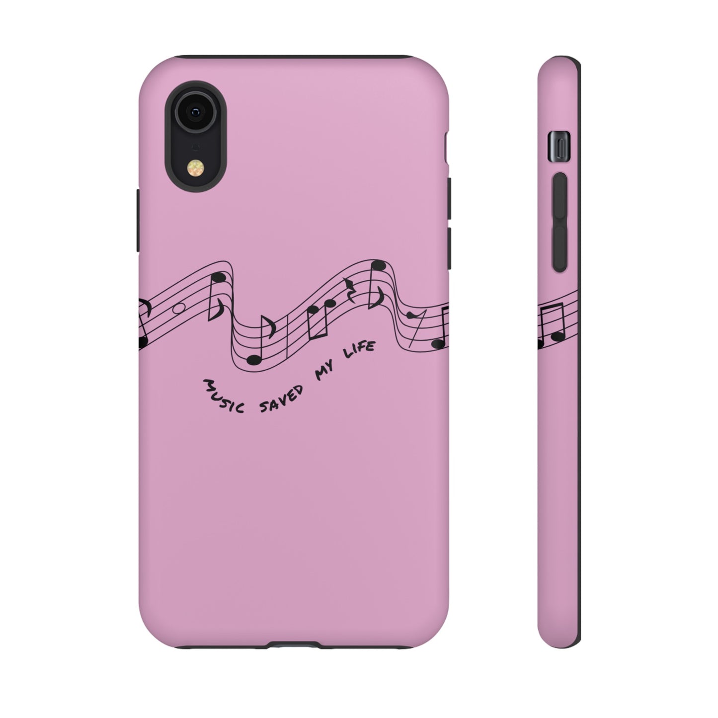 Music Saved My Life Wallpaper Phone Case | iPhone 15 Plus/ Pro, 14, 13, 12| Google Pixel 7, Pro, 5| Samsung Galaxy S23 All Major Phone Models