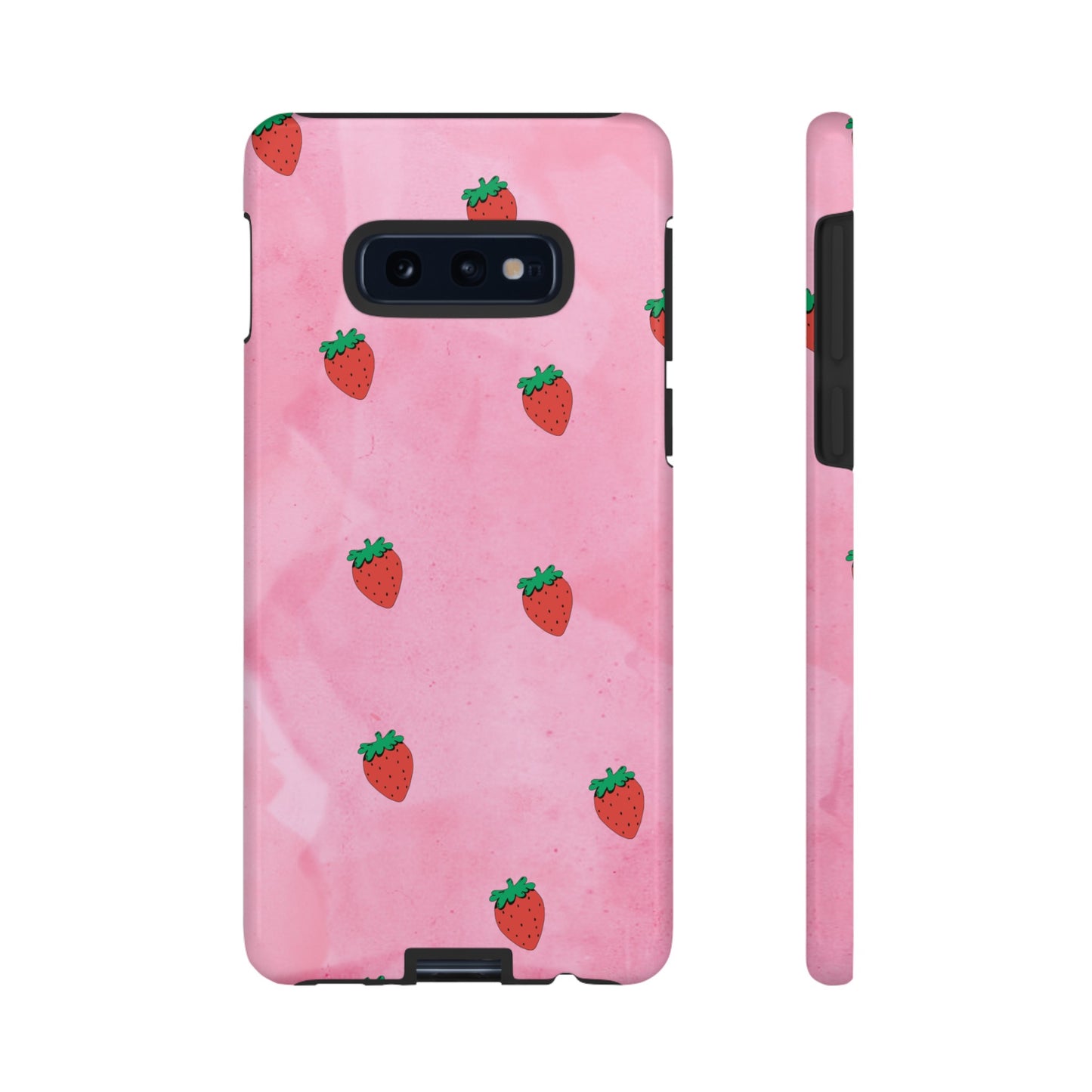 Strawberry Wallpaper Phone Case | iPhone 15 Plus/ Pro, 14, 13, 12| Google Pixel 7, Pro, 5| Samsung Galaxy S23 All Major Phone Models