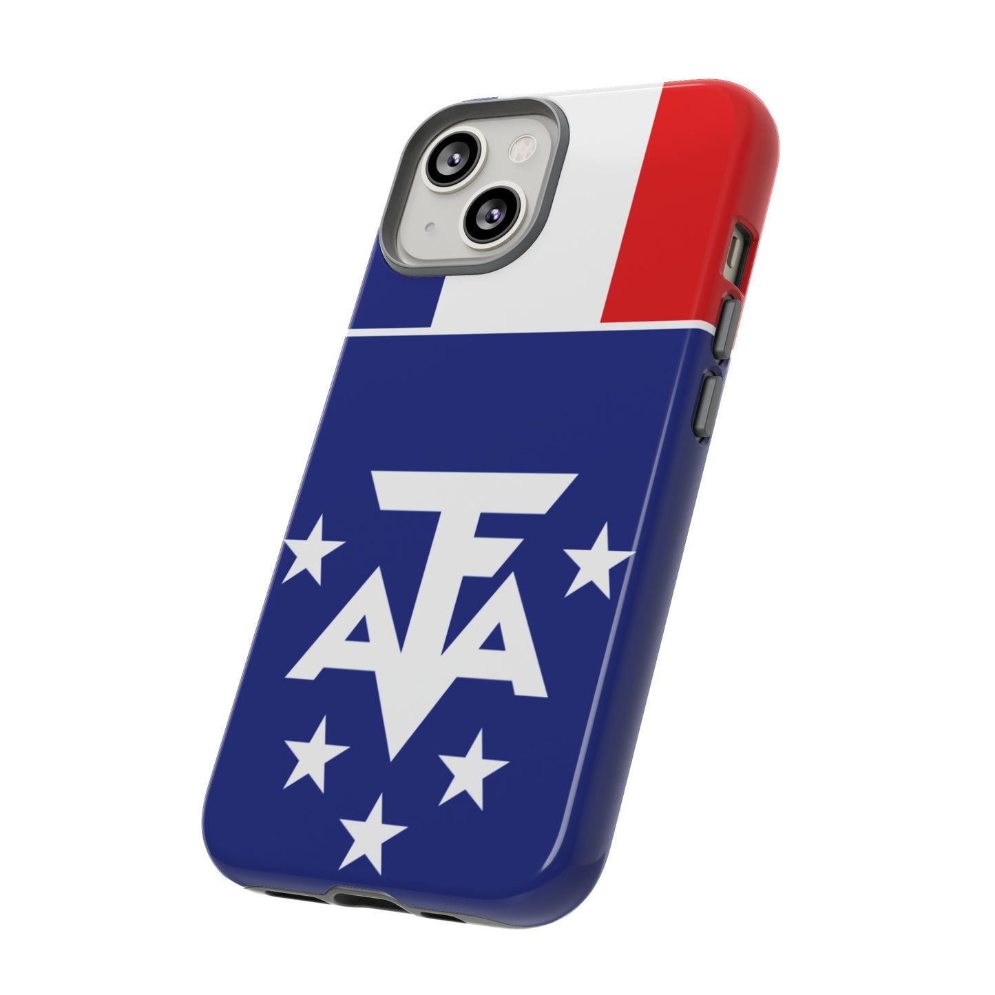 French Southern And Antarctic Lands Flag Phone Case | iPhone 15 Plus/ Pro, 14, 13, 12| Google Pixel 7, Pro, 5| Samsung Galaxy S23 All Major Phone Models