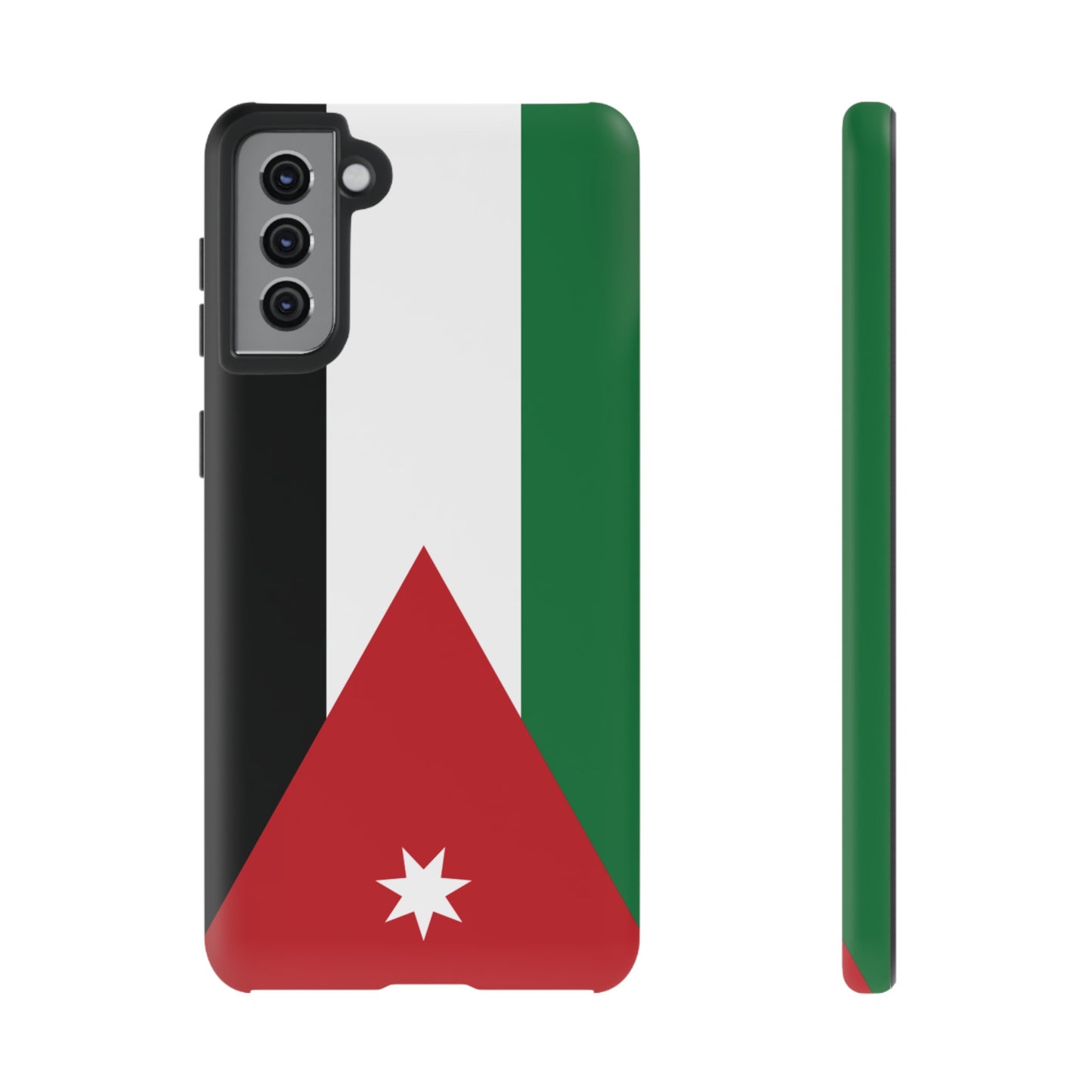 Jordan Flag Phone Case |iPhone 15 Plus/ Pro, 14, 13, 12|Google Pixel 7, Pro, 5| Samsung Galaxy S23 All Major Phone Models