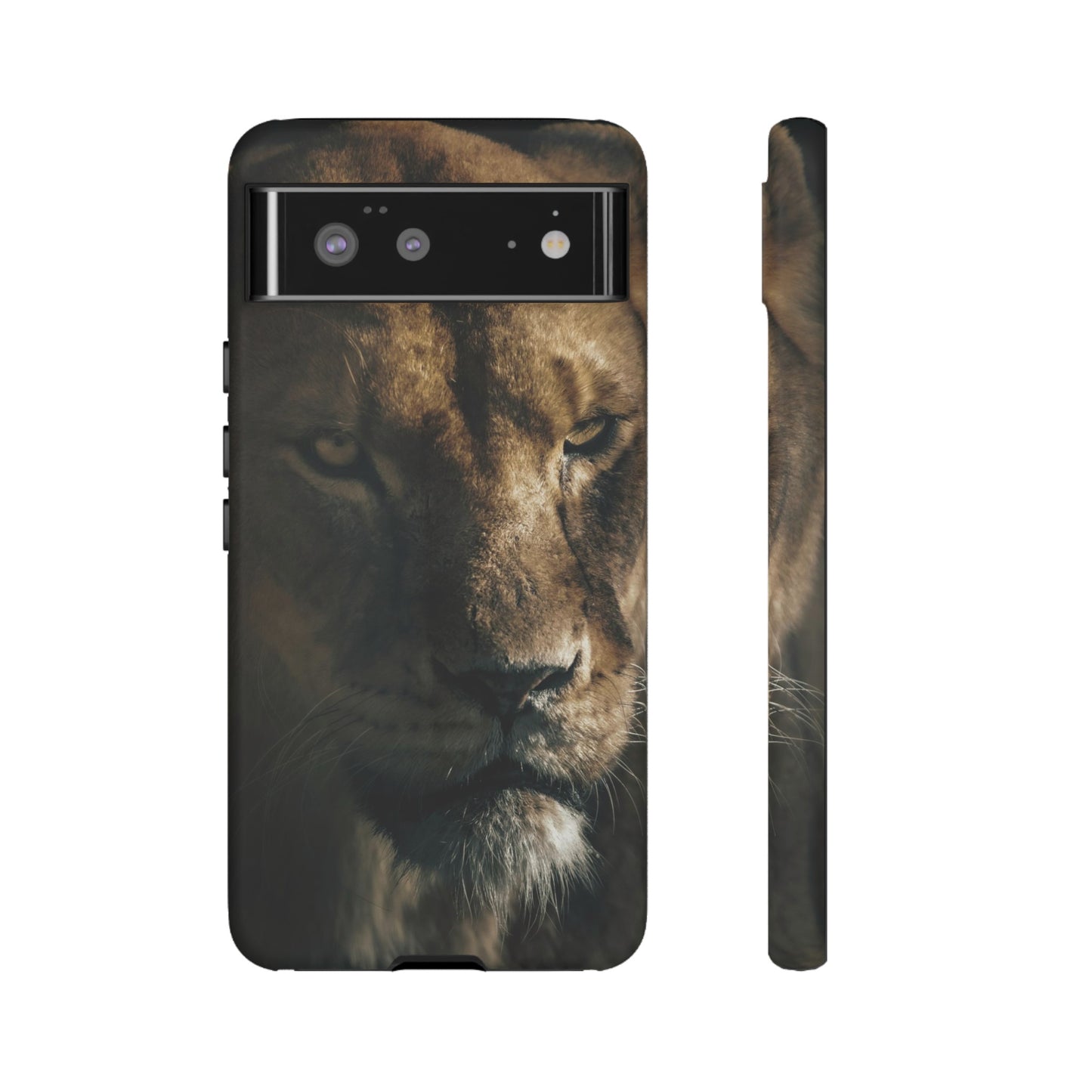 Lion Wallpaper Phone Case | iPhone 15 Plus/ Pro, 14, 13, 12| Google Pixel 7, Pro, 5| Samsung Galaxy S23 All Major Phone Models