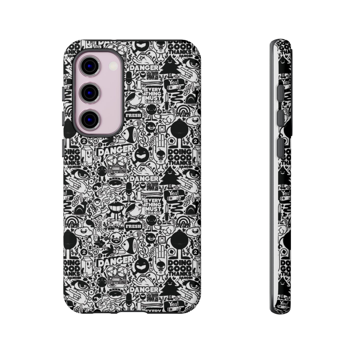 Sticker Wallpaper Phone Case | iPhone 15 Plus/ Pro, 14, 13, 12| Google Pixel 7, Pro, 5| Samsung Galaxy S23 All Major Phone Models