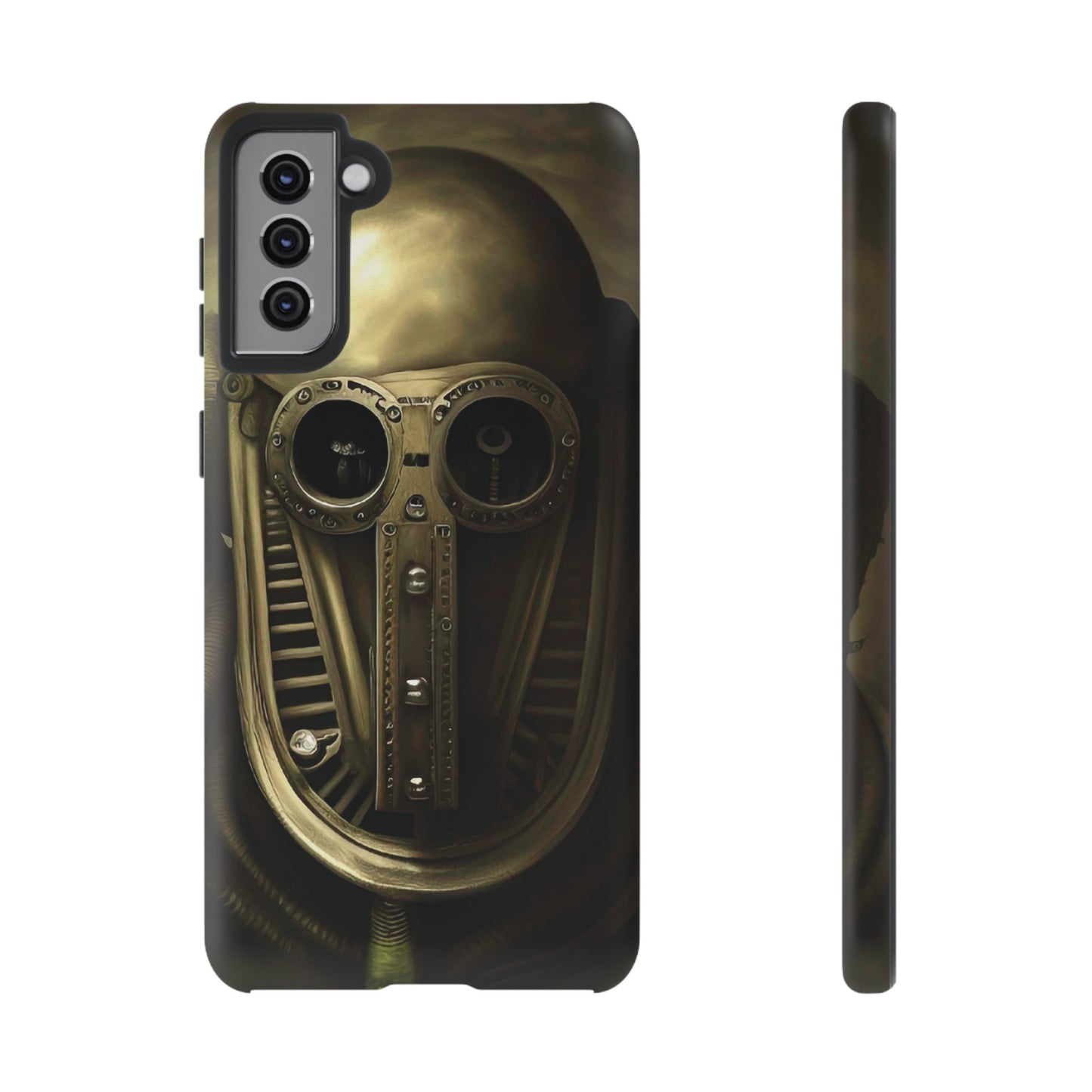 Sci-Fi Helmet Wallpaper Phone Case | iPhone 15 Plus/ Pro, 14, 13, 12| Google Pixel 7, Pro, 5| Samsung Galaxy S23 All Major Phone Models