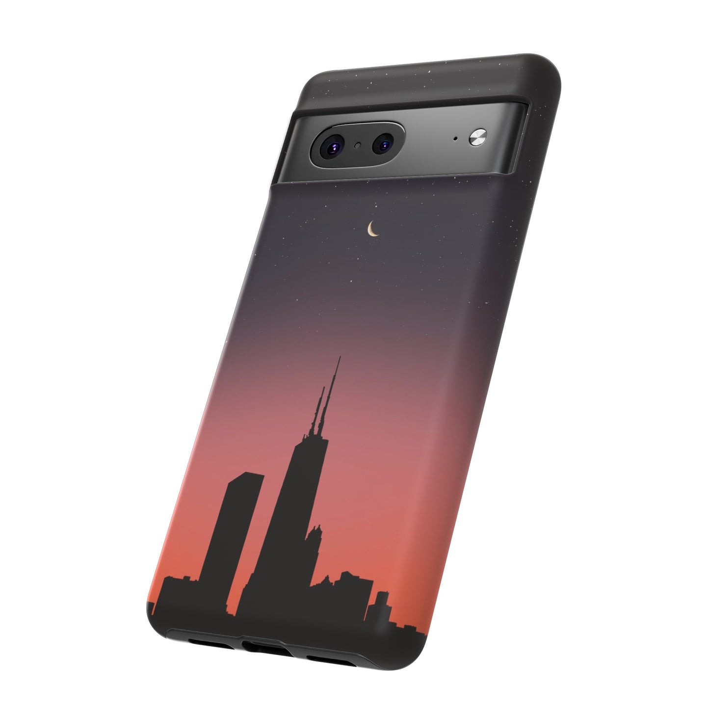 Chicago Skyline Wallpaper Phone Case | iPhone 15 Plus/ Pro, 14, 13, 12| Google Pixel 7, Pro, 5| Samsung Galaxy S23 All Major Phone Models