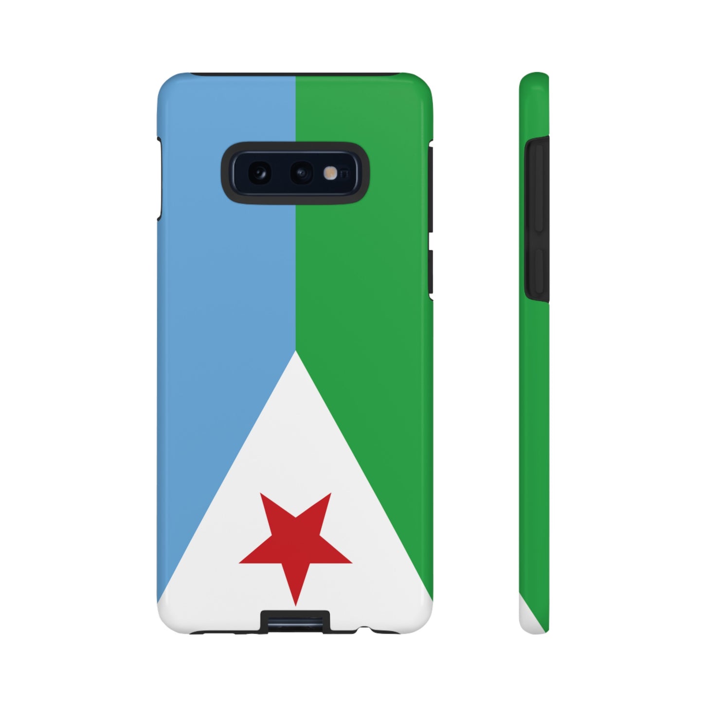 Djibouti Flag Phone Case | iPhone 15 Plus/ Pro, 14, 13, 12| Google Pixel 7, Pro, 5| Samsung Galaxy S23 All Major Phone Models