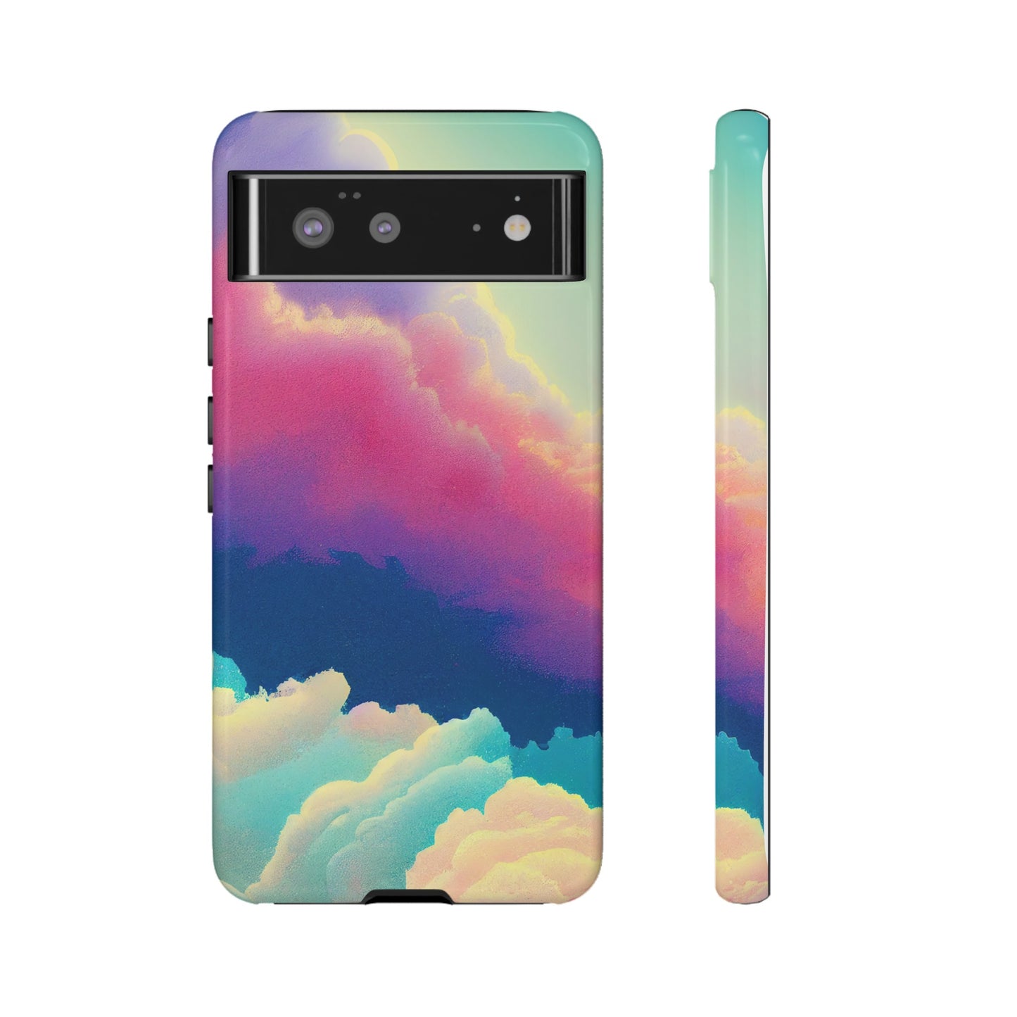 Colourful Clouds Wallpaper Phone Case | iPhone 15 Plus/ Pro, 14, 13, 12| Google Pixel 7, Pro, 5| Samsung Galaxy S23 All Major Phone Models