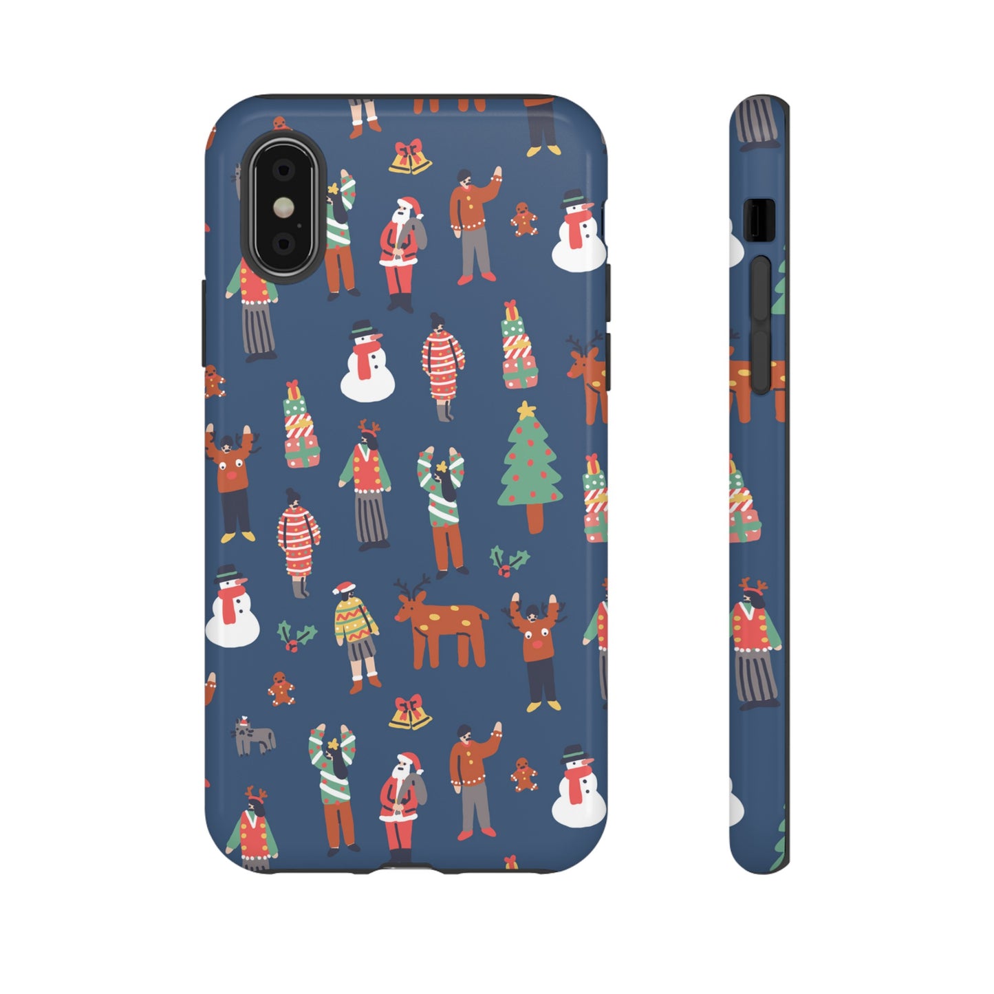 Christmas Party Wallpaper Phone Case | iPhone 15 Plus/ Pro, 14, 13, 12| Google Pixel 7, Pro, 5| Samsung Galaxy S23 All Major Phone Models