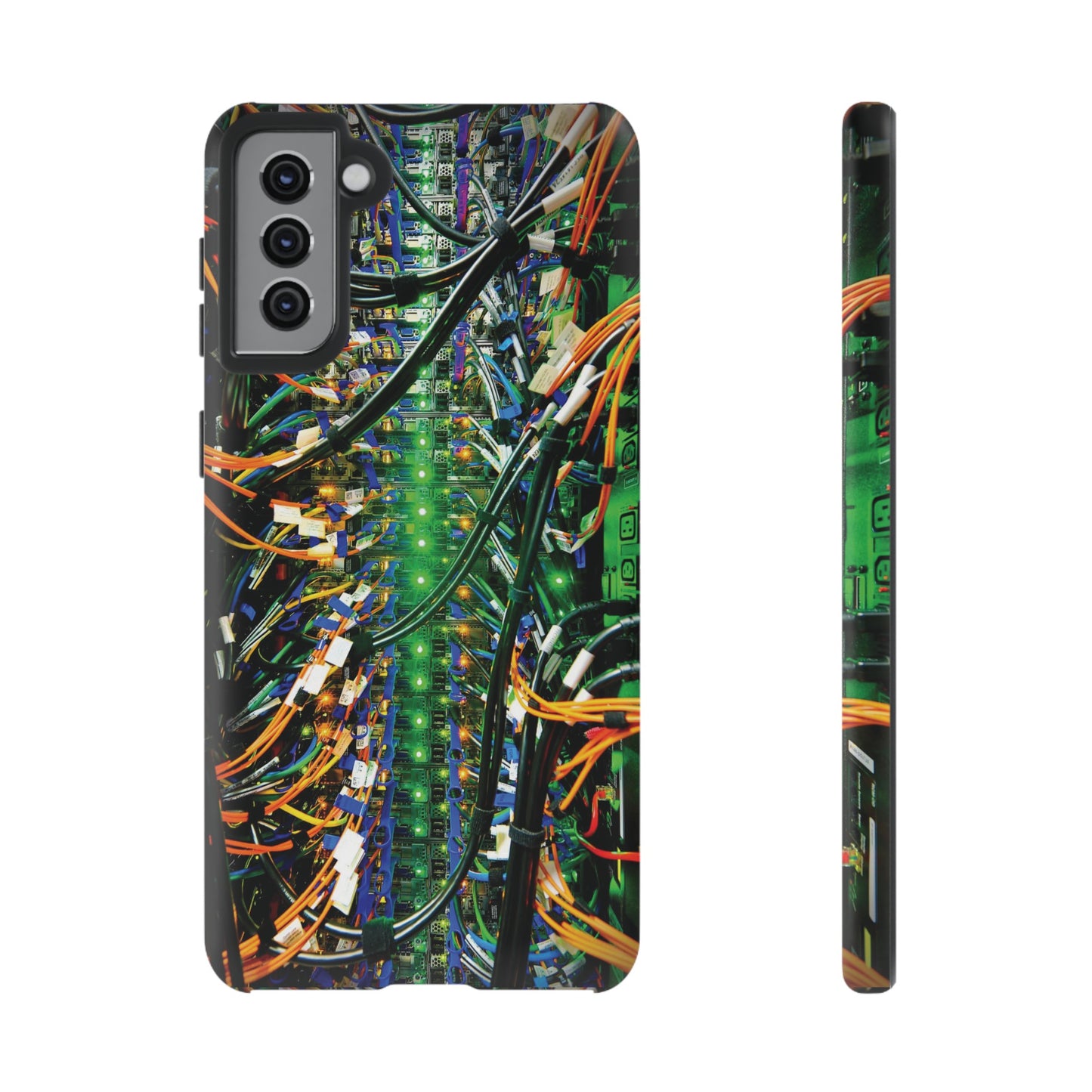 Green Computer Circuitboard Wallpaper Phone Case | iPhone 15 Plus/ Pro, 14, 13, 12| Google Pixel 7, Pro, 5| Samsung Galaxy S23 All Major Phone Models