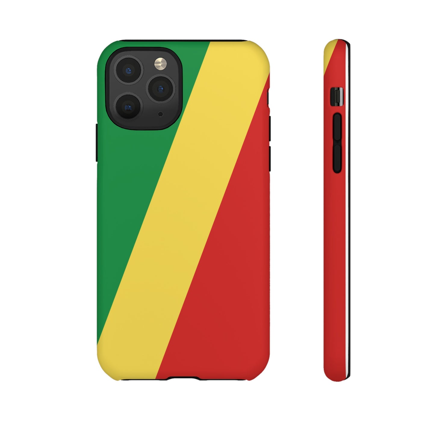 Congo-Brazzaville Flag Phone Case | iPhone 15 Plus/ Pro, 14, 13, 12| Google Pixel 7, Pro, 5| Samsung Galaxy S23 All Major Phone Models