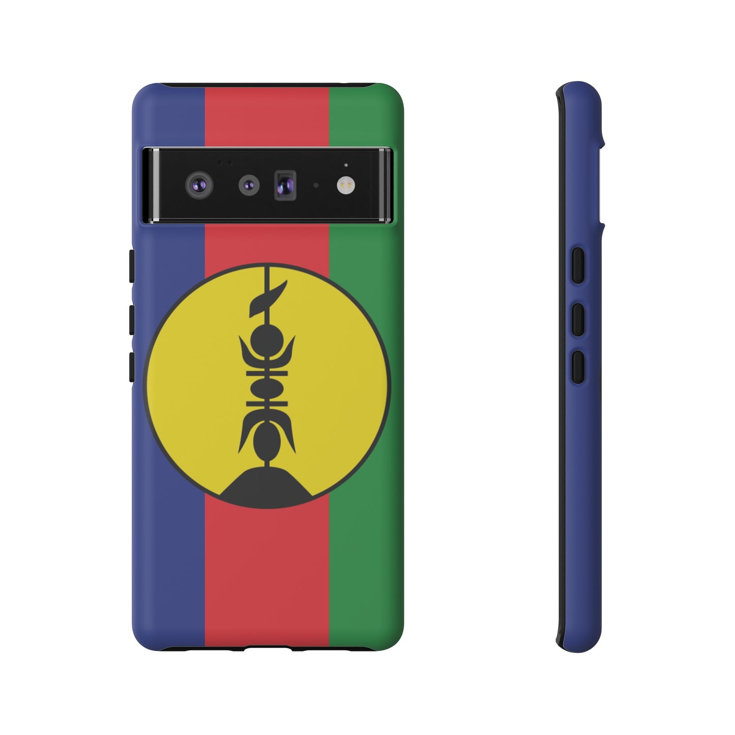 New Caledonia Flag Phone Case | iPhone 15 Plus/ Pro, 14, 13, 12| Google Pixel 7, Pro, 5| Samsung Galaxy S23 All Major Phone Models