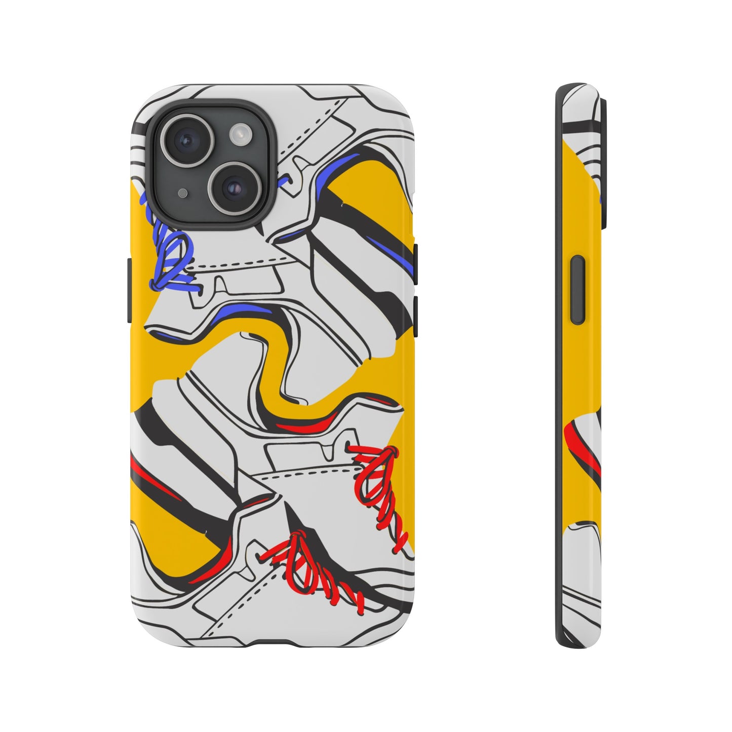 Sneakers Wallpaper Phone Case | iPhone 15 Plus/ Pro, 14, 13, 12| Google Pixel 7, Pro, 5| Samsung Galaxy S23 All Major Phone Models