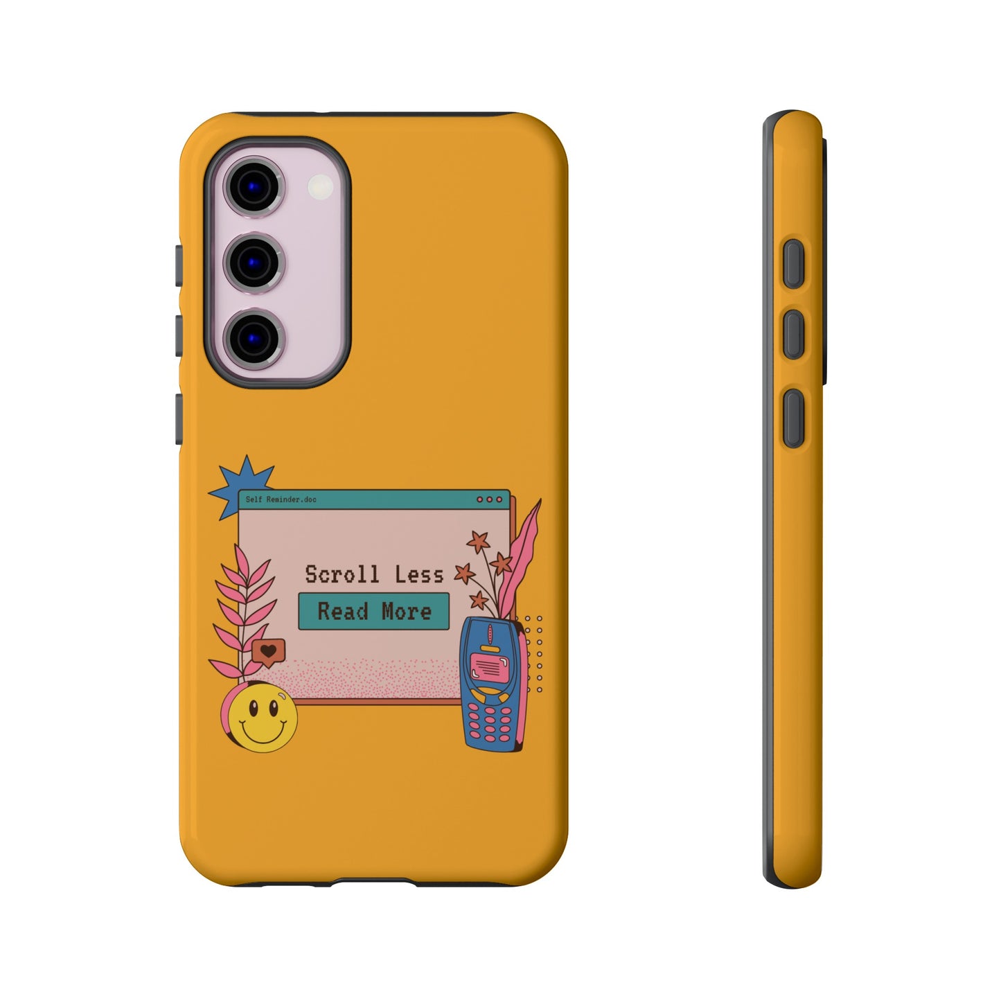 Scroll Less. Read More. Phone Case | iPhone 15 Plus/ Pro, 14, 13, 12| Google Pixel 7, Pro, 5| Samsung Galaxy S23 All Major Phone Models