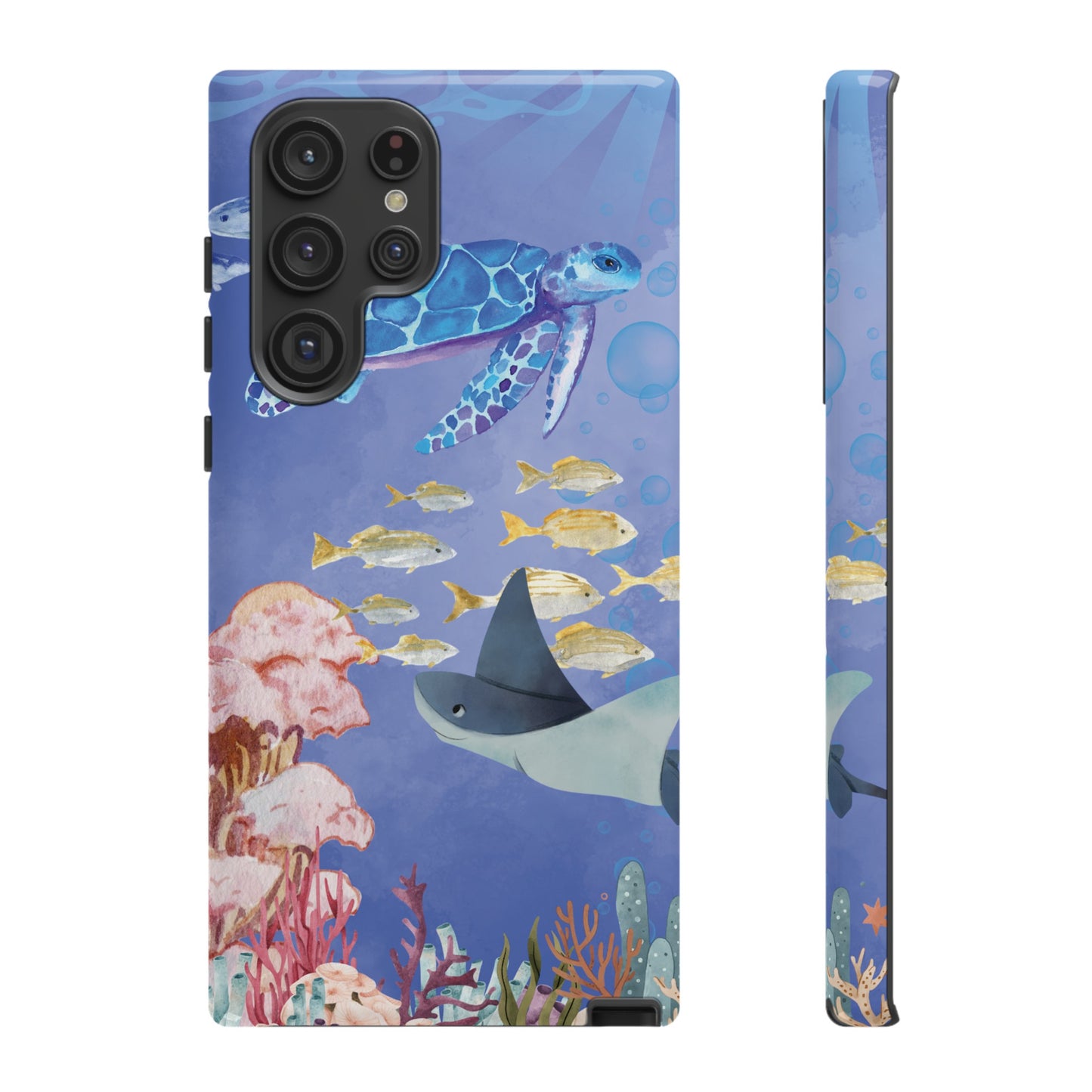 Underwater Scene Wallpaper Phone Case | iPhone 15 Plus/ Pro, 14, 13, 12| Google Pixel 7, Pro, 5| Samsung Galaxy S23 All Major Phone Models