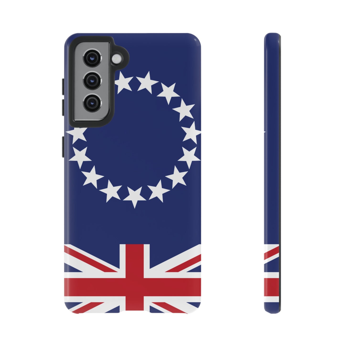 Cook Islands Flag Phone Case | iPhone 15 Plus/ Pro, 14, 13, 12| Google Pixel 7, Pro, 5| Samsung Galaxy S23 All Major Phone Models