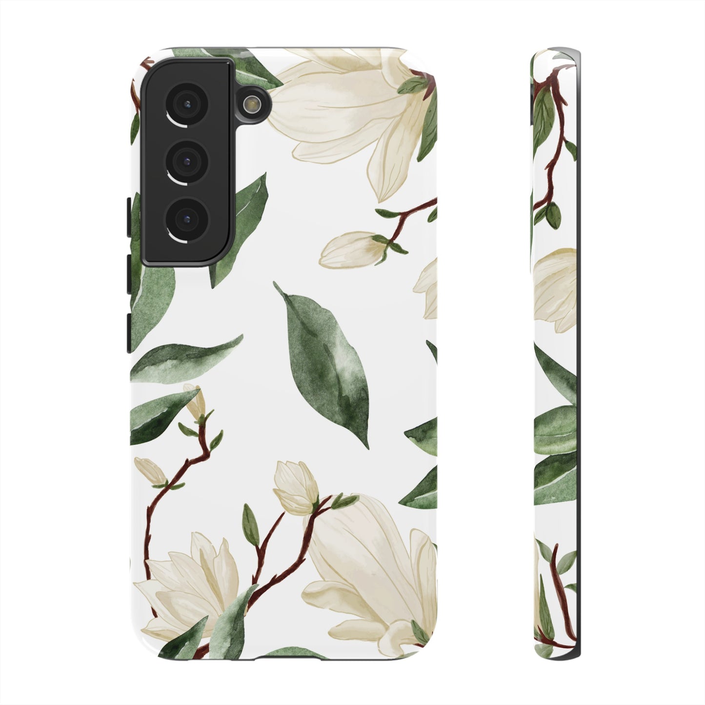 Light Floral Wallpaper Phone Case | iPhone 15 Plus/ Pro, 14, 13, 12| Google Pixel 7, Pro, 5| Samsung Galaxy S23 All Major Phone Models