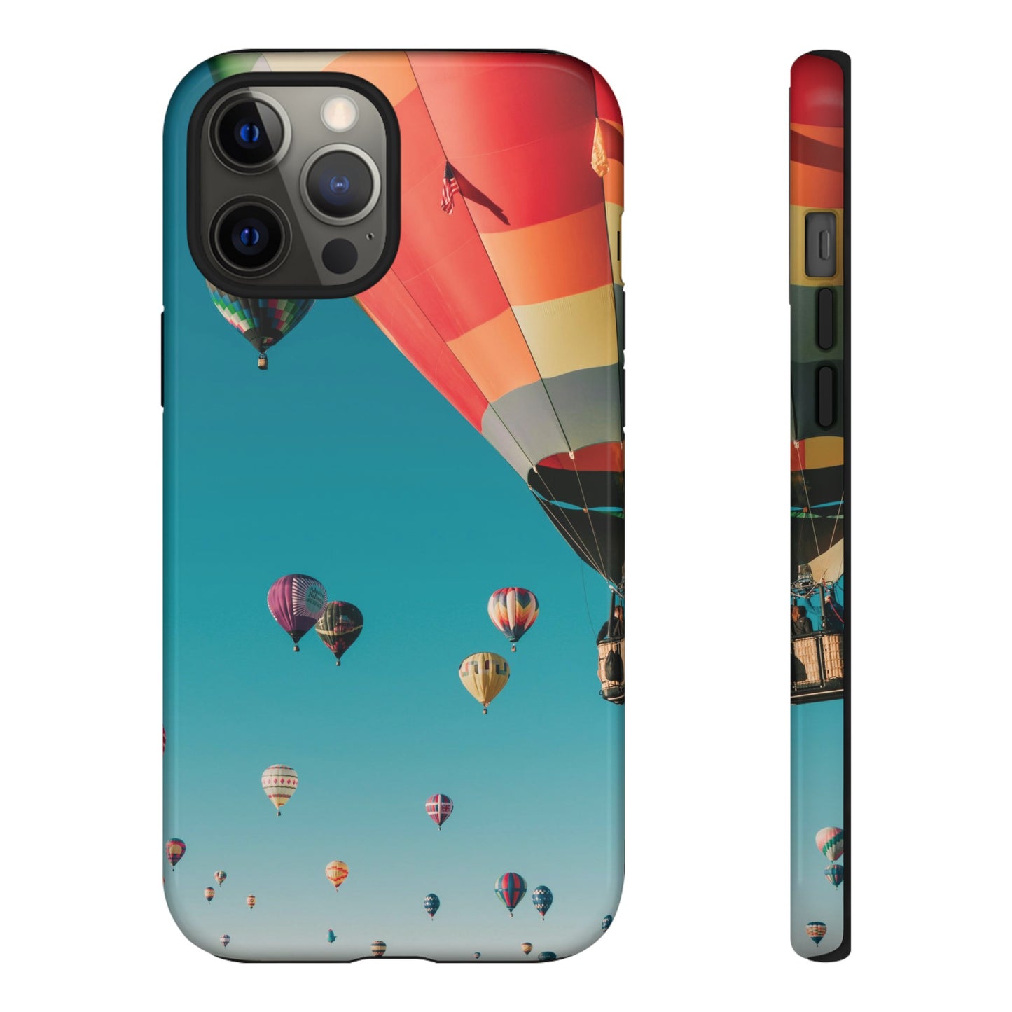 Hot Air Balloon Wallpaper Phone Case | iPhone 15 Plus/ Pro, 14, 13, 12| Google Pixel 7, Pro, 5| Samsung Galaxy S23 All Major Phone Models